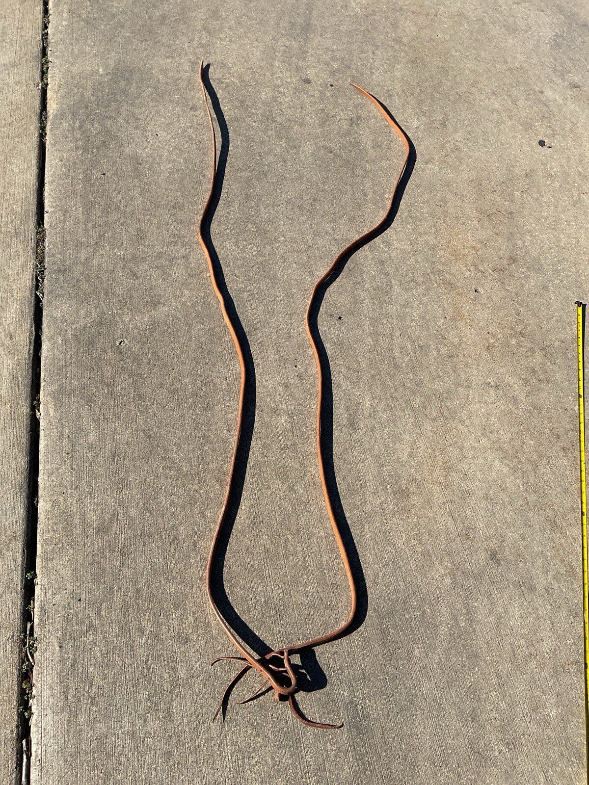 western leather split reins(402)