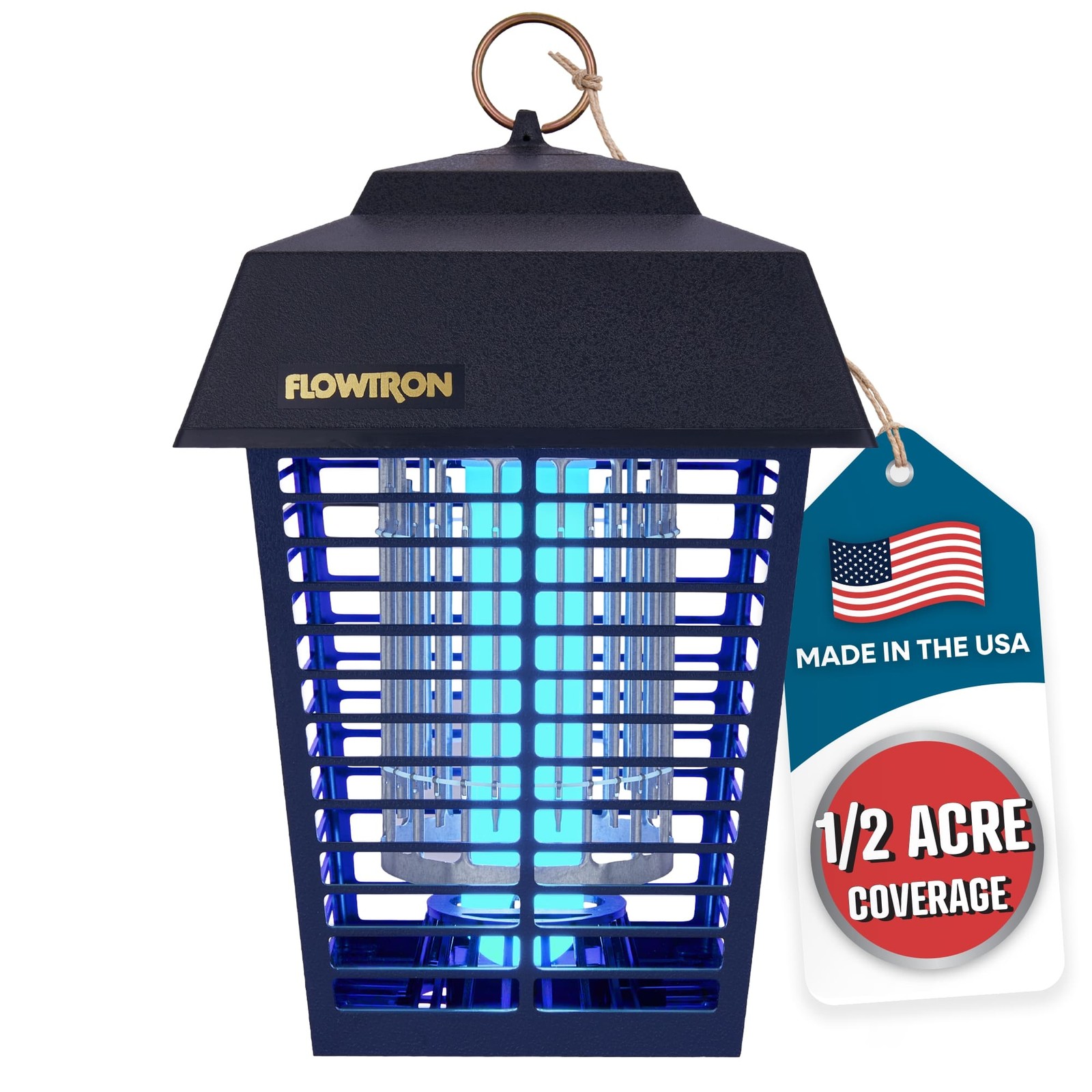 Flowtron Bug Zapper, 1/2 Acre Coverage & 5600V Killing Grid