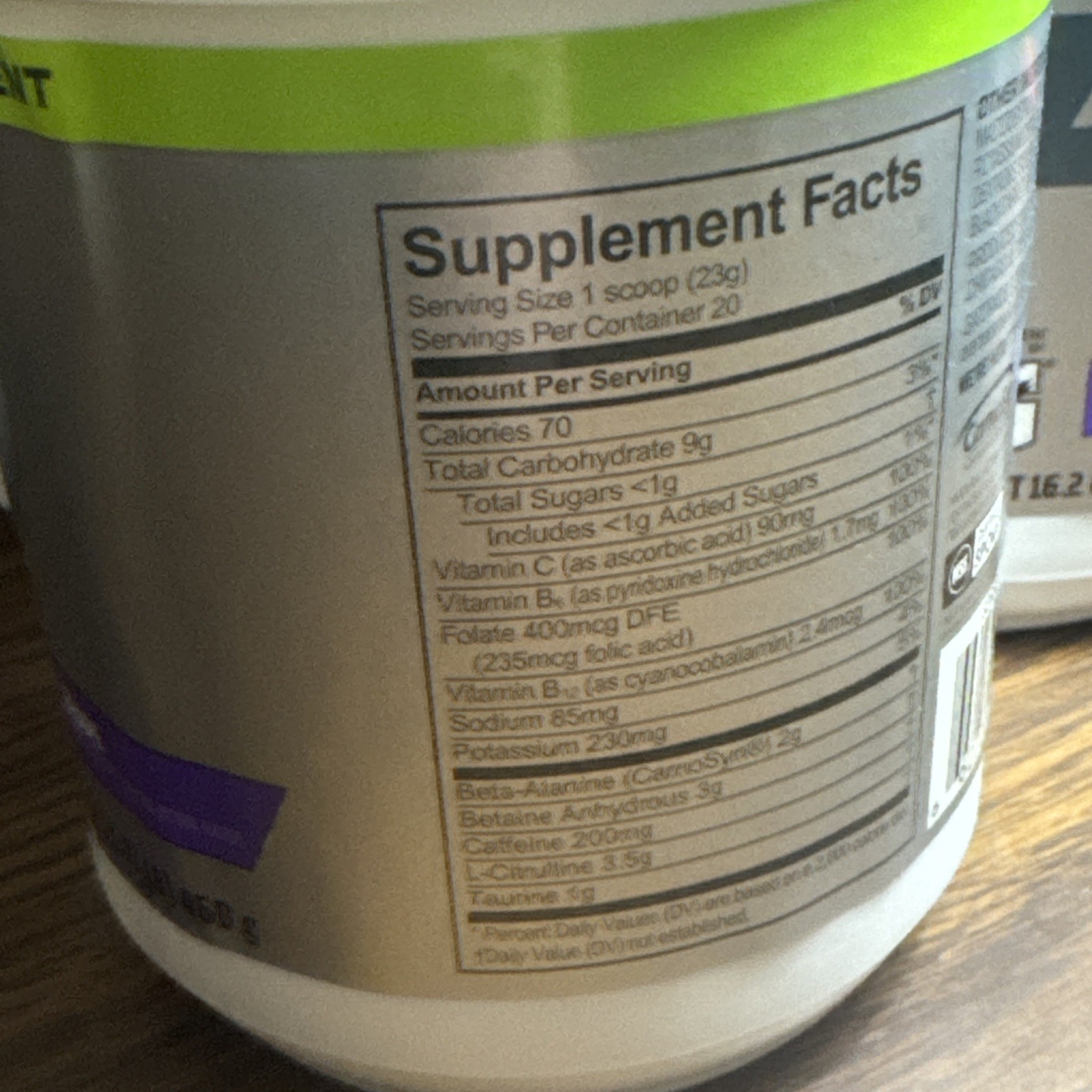 Gatorade Pre Workout Powder Grape 16.2 oz Exp: 7/21/25 (6-pack)