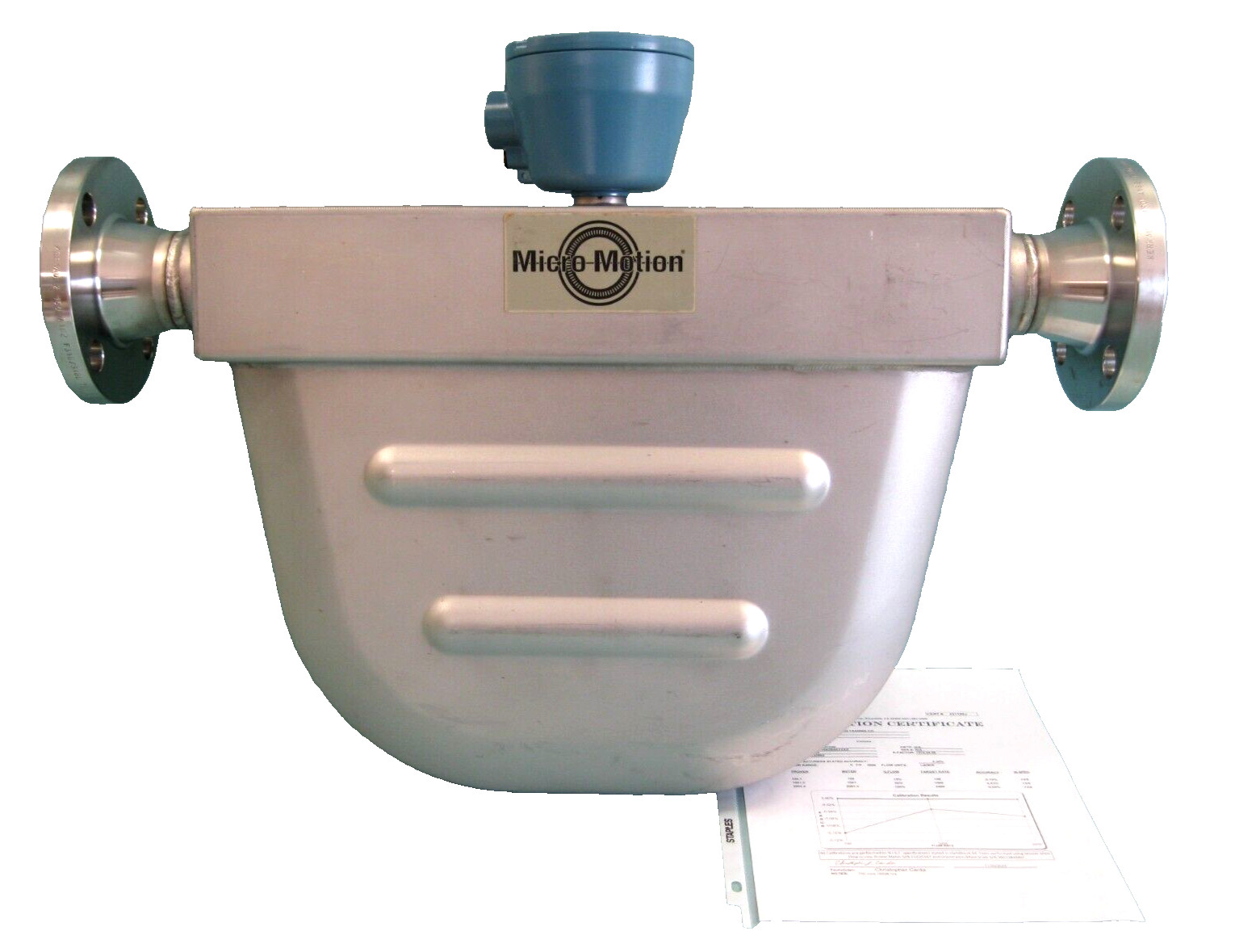 2" 150# Micro Motion R200 Mass Flow Sensor 700 Core Processor Calibrated R0