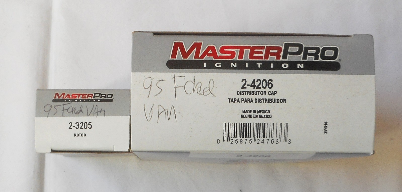 1995 FORD TRUCK AND  VAN 5.8 DISTRIBUTOR CAP AND ROTOR BRAND NEW