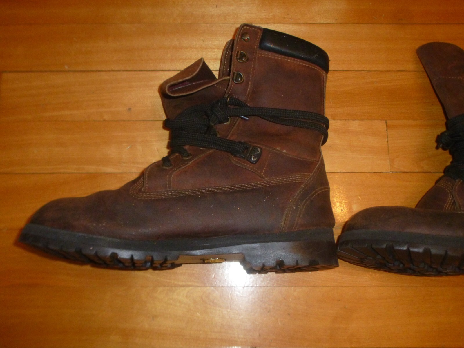 Hunting Fishing Leather Boots by Browning, size9  Very Nice   Rods Reels n Deals