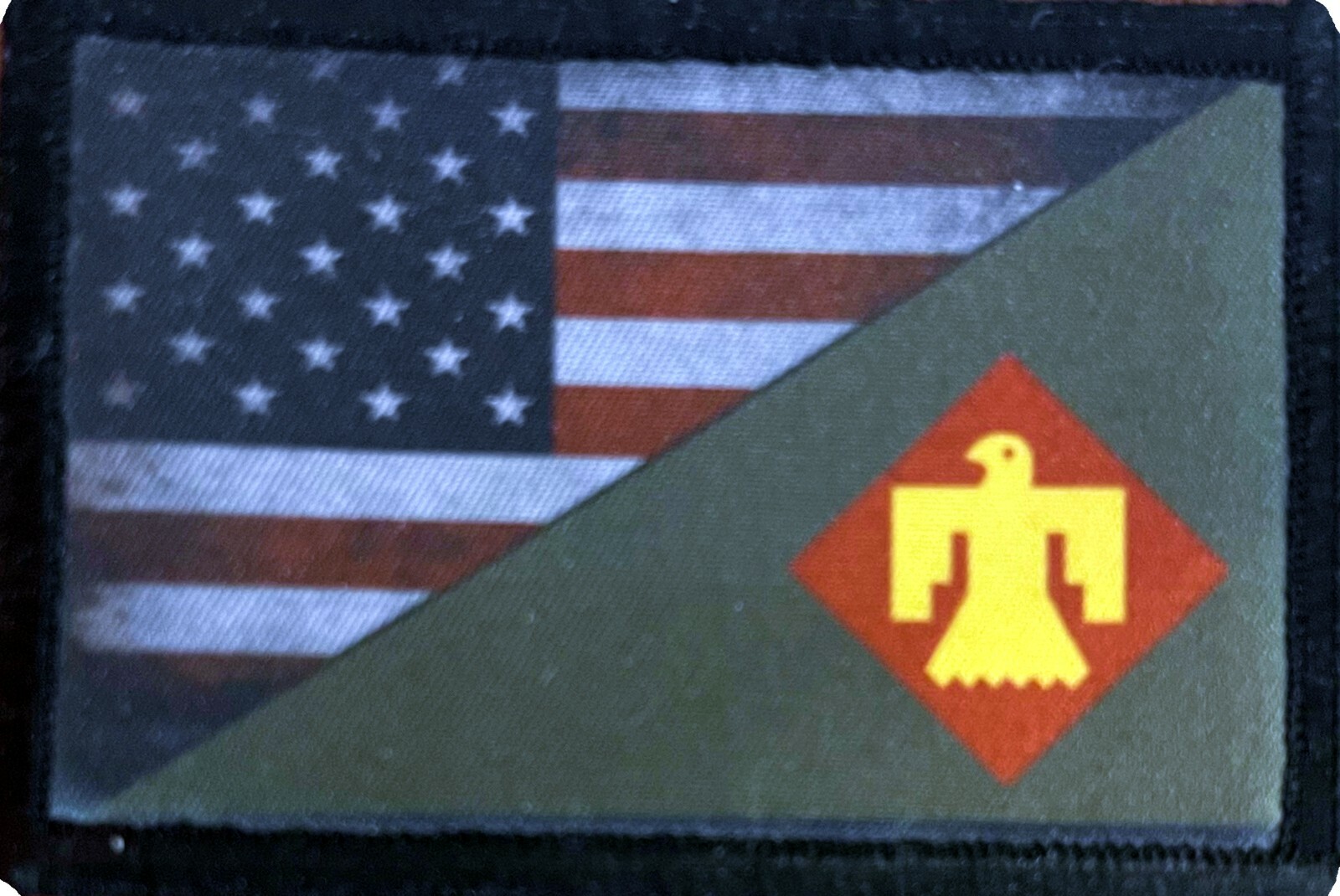 Full Color 45thth Infantry Division Thunderbirds Morale Patch Tactical Army