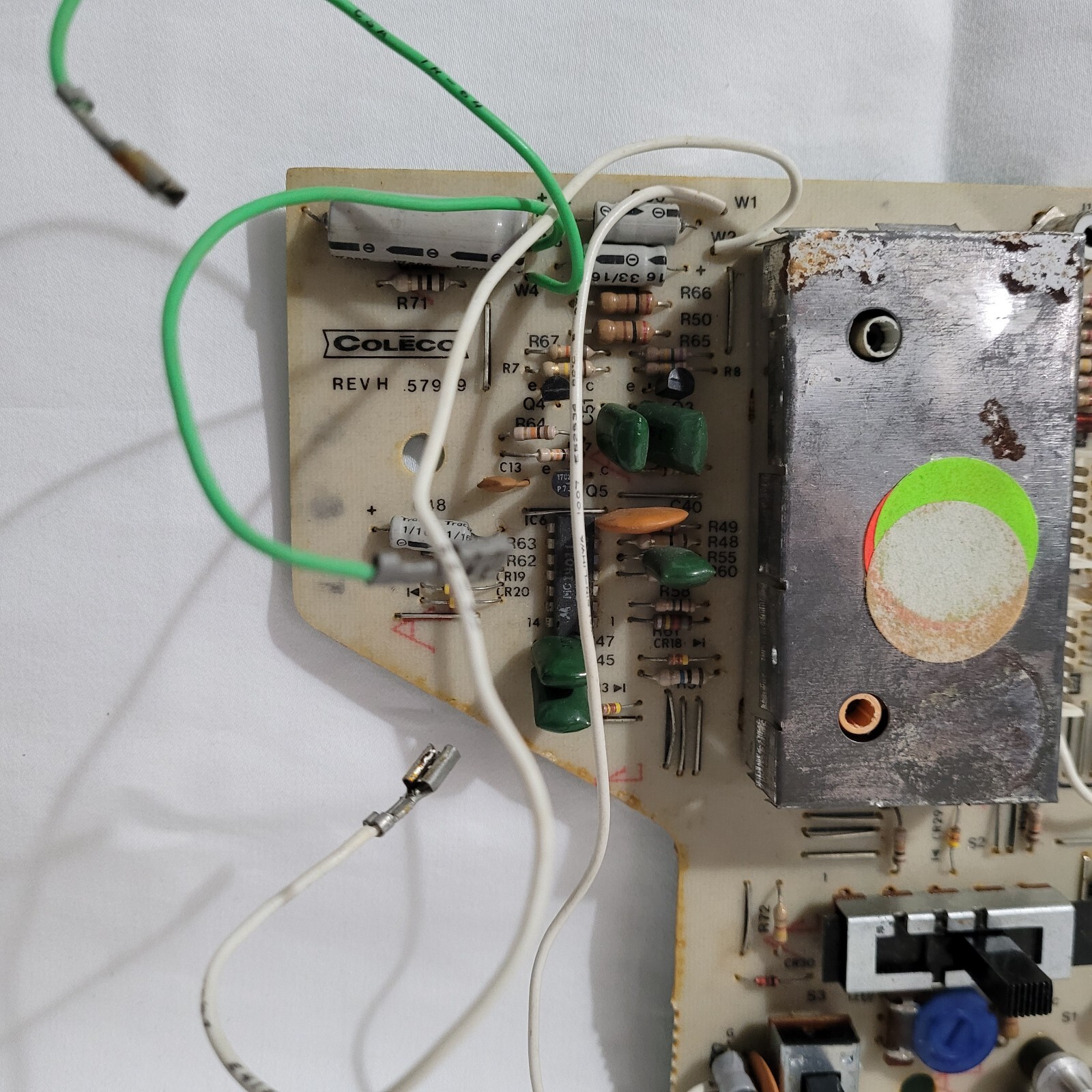 Vintage Coleco Circuit Board