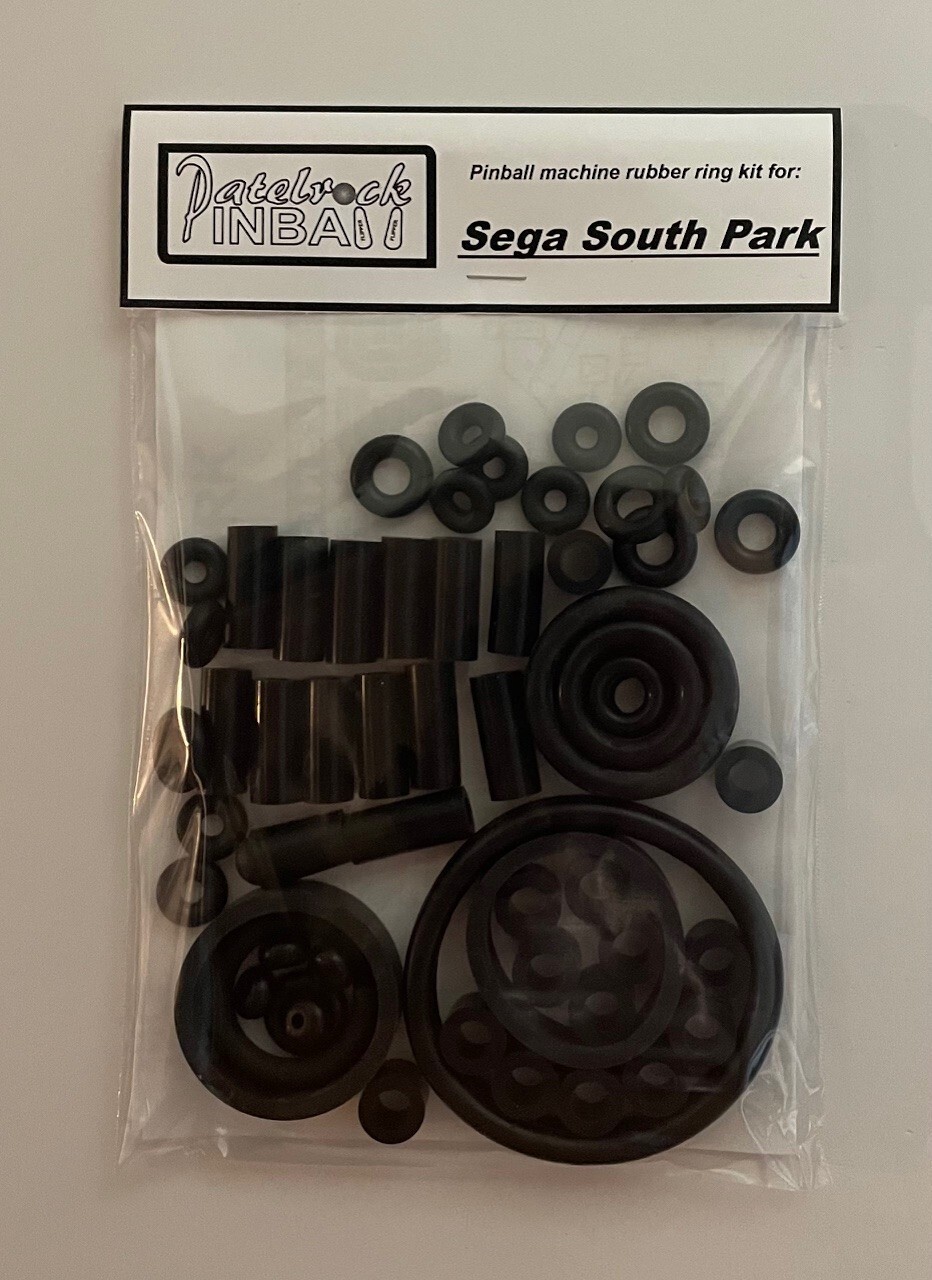 1999 Sega South Park Pinball Machine Rubber Ring Kit