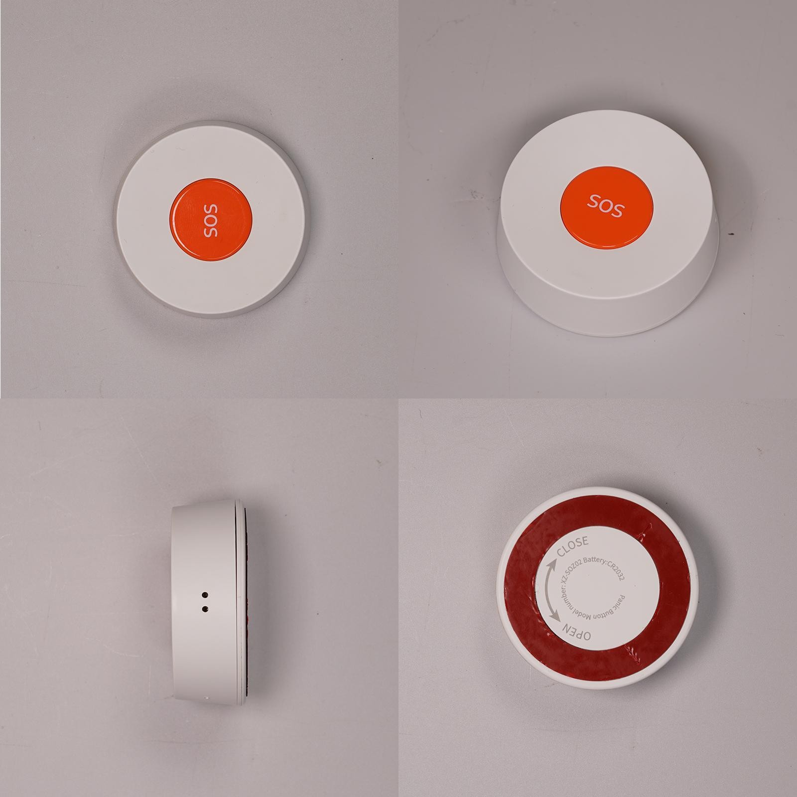 Tuya ZigBee SOS Button Sensor Alarm Elderly Children Life App Remote Control