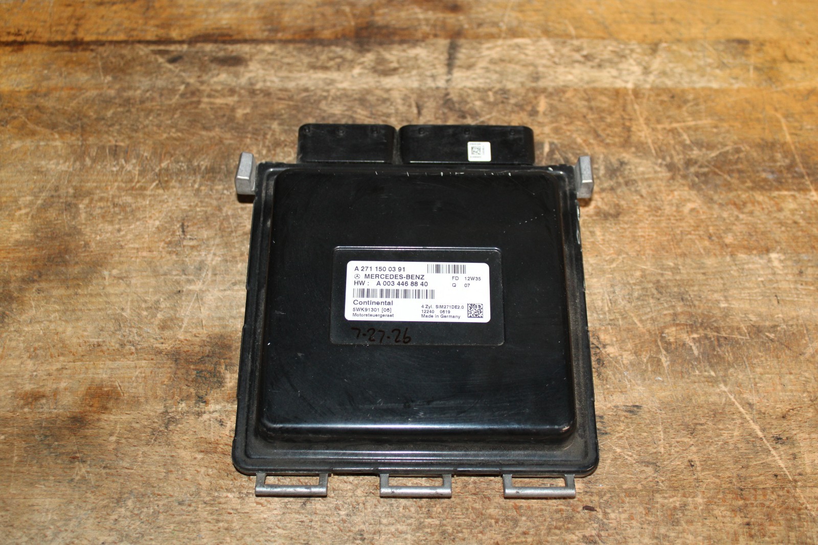 2012-15 Mercedes-Benz C250 Engine Control Module A 271 150 03 91