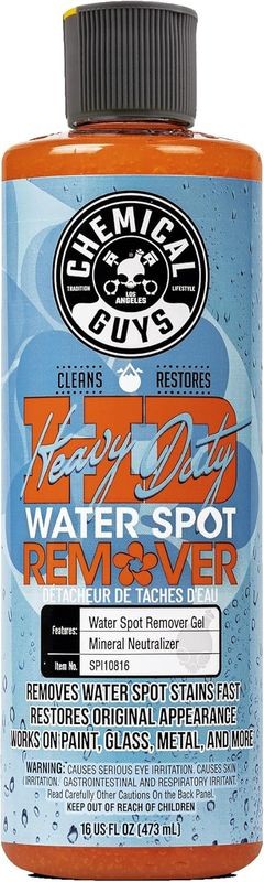 Chemical Guys Heavy Duty Water Spot Remover for Paint, Glass, and Metal - 16oz