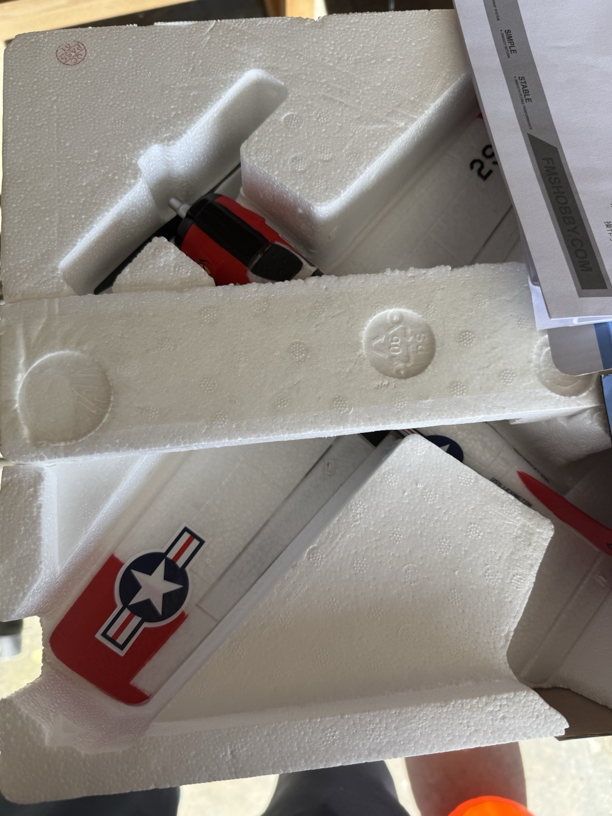 New FMS RC Airplane RTF T-28 Trojan