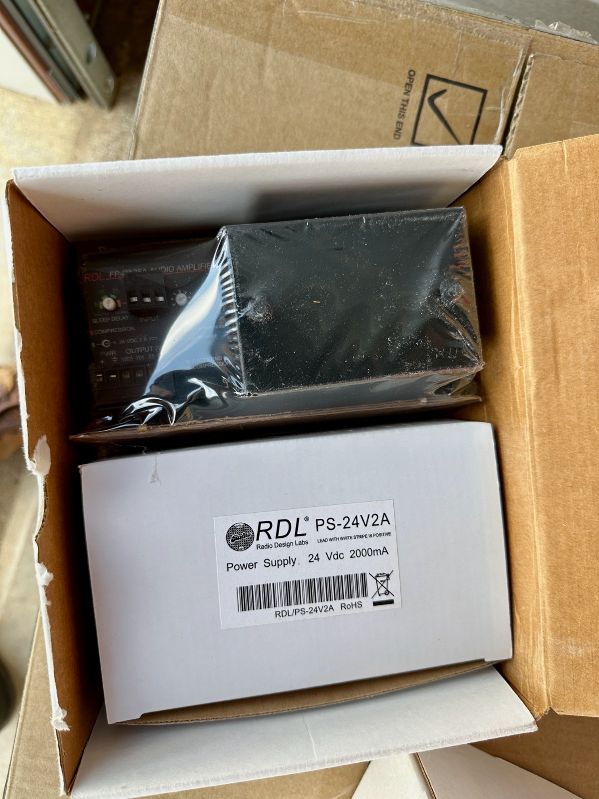 RDL FP-PA35A Mono Audio Power Amplifier
