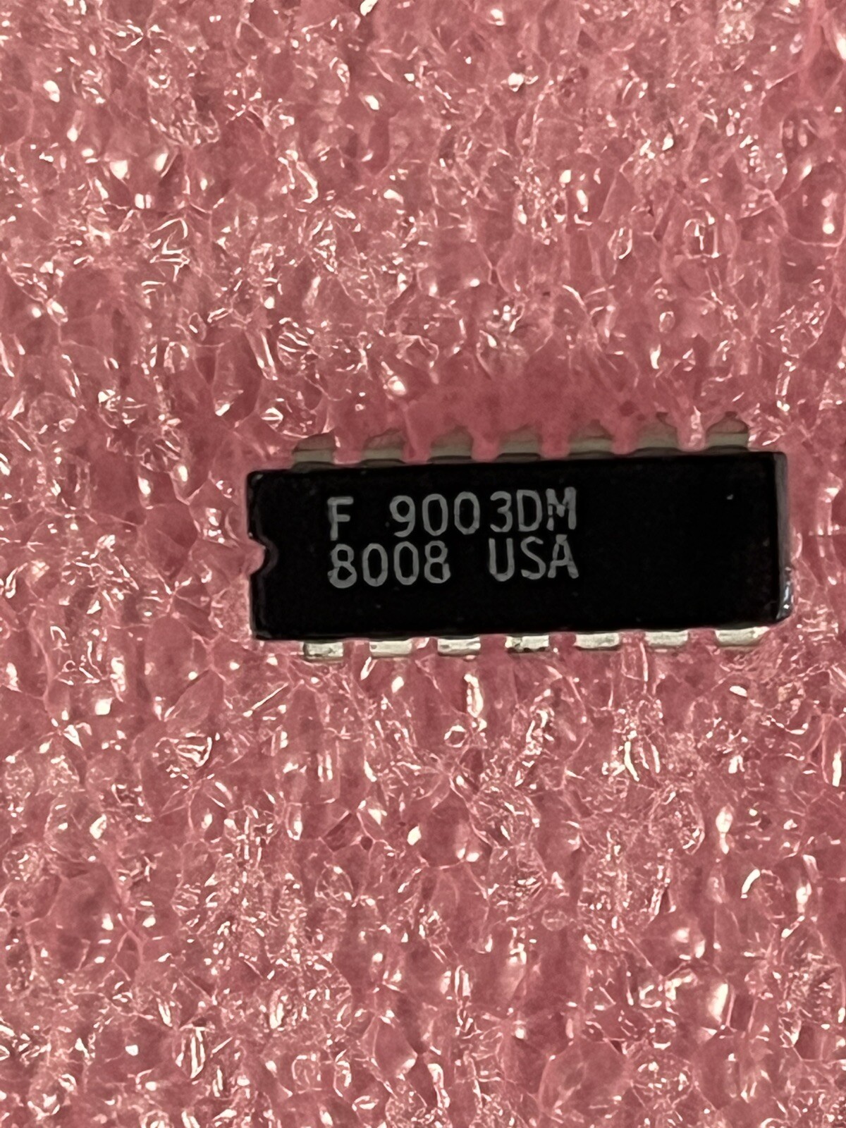 9003DM IC NAND GATE 14 PIN CERAMIC DIP FAIRCHILD OBSOLETE RARE (LOT OF 1)