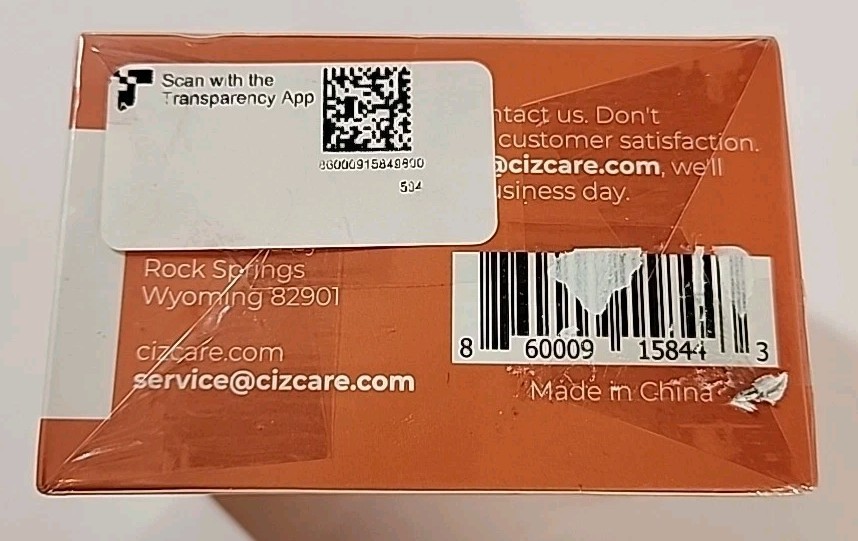 NEW SEALED CIZ Bikini Exfoliating Scrub 100% Natural Formula Soft 8.81oz Skincar