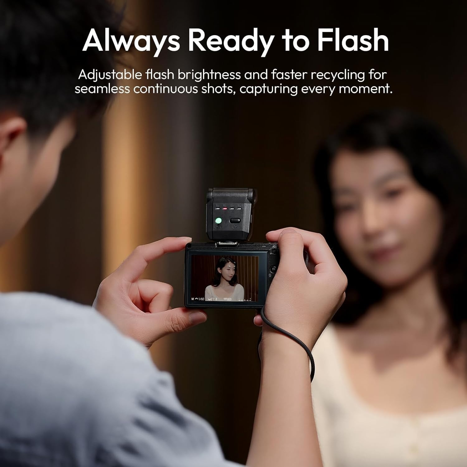 Versatile SL03 Camera Speedlite: GN8 Flash, 90° Adjustable, DSLR Compatible