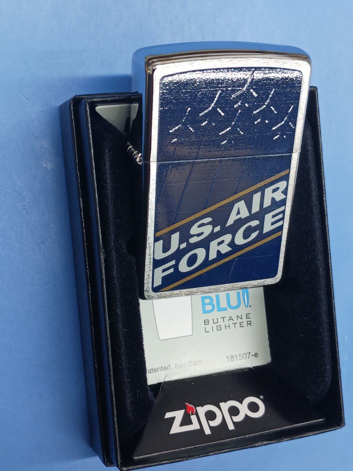Zippo Military Air Force Blue 24827