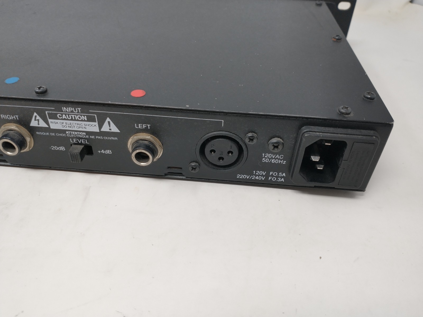 SoundTech Q150 Single Space 15 Band Stereo EQ Equalizer Rack Mountable Vintage