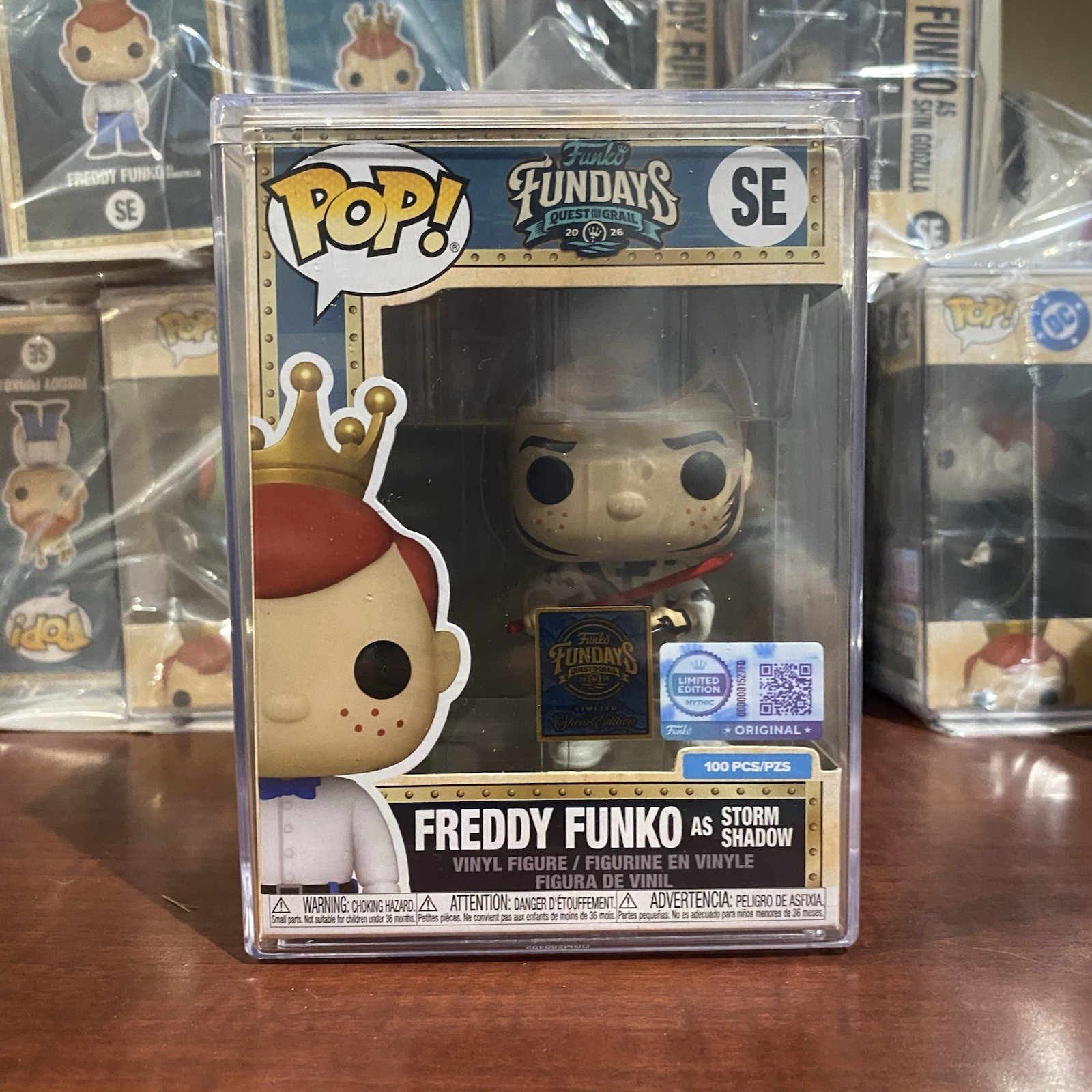 Fundays 2026 Freddy Funko as Storm Shadow LE 100