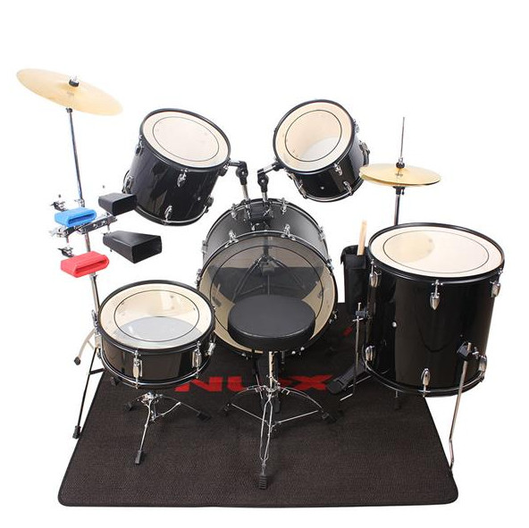 5pcs Clear Drum Head Set 12/13/14/16/22 inch Standard Drumhead Pack Replacement