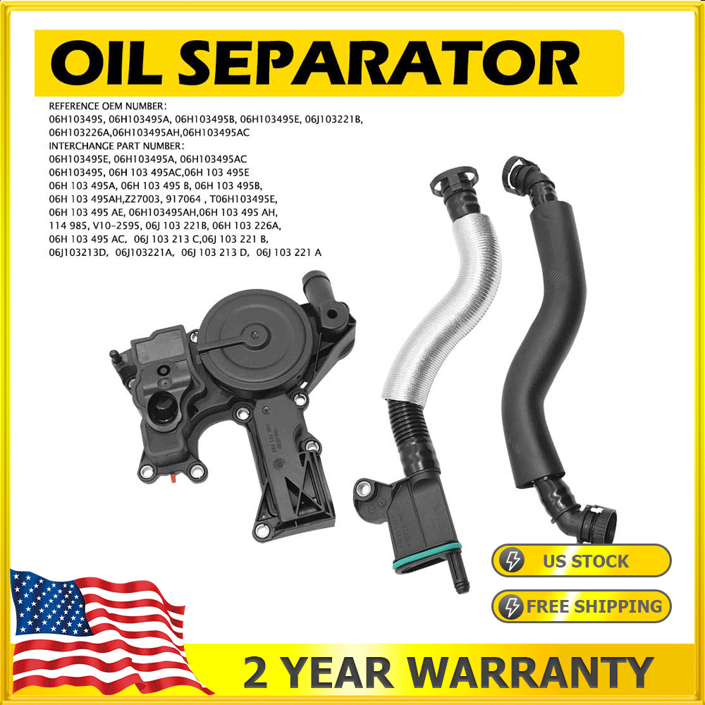 Oil Separator PCV Valve For Audi A4 A6 Q3 Q5 Quattro 2009-2016 06H103495AE