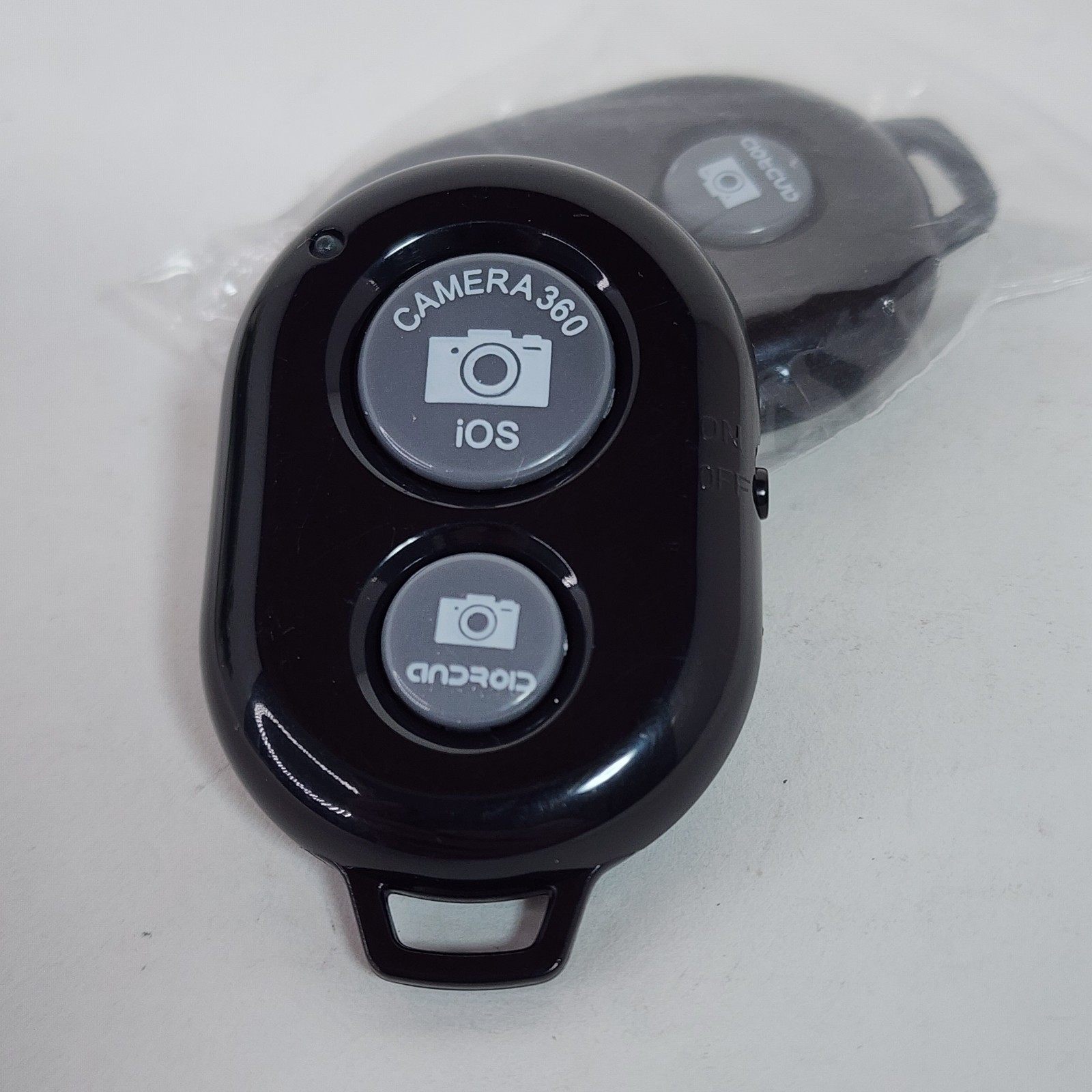 Bluetooth Selfie Shutter Remote Control for Cell Phones Bluetooth Wireless 2-Pk