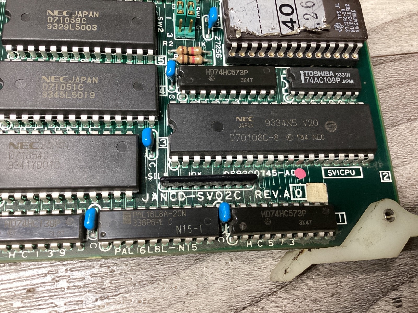 JANCD-SV02C Control Board Rev. A01 #117X56
