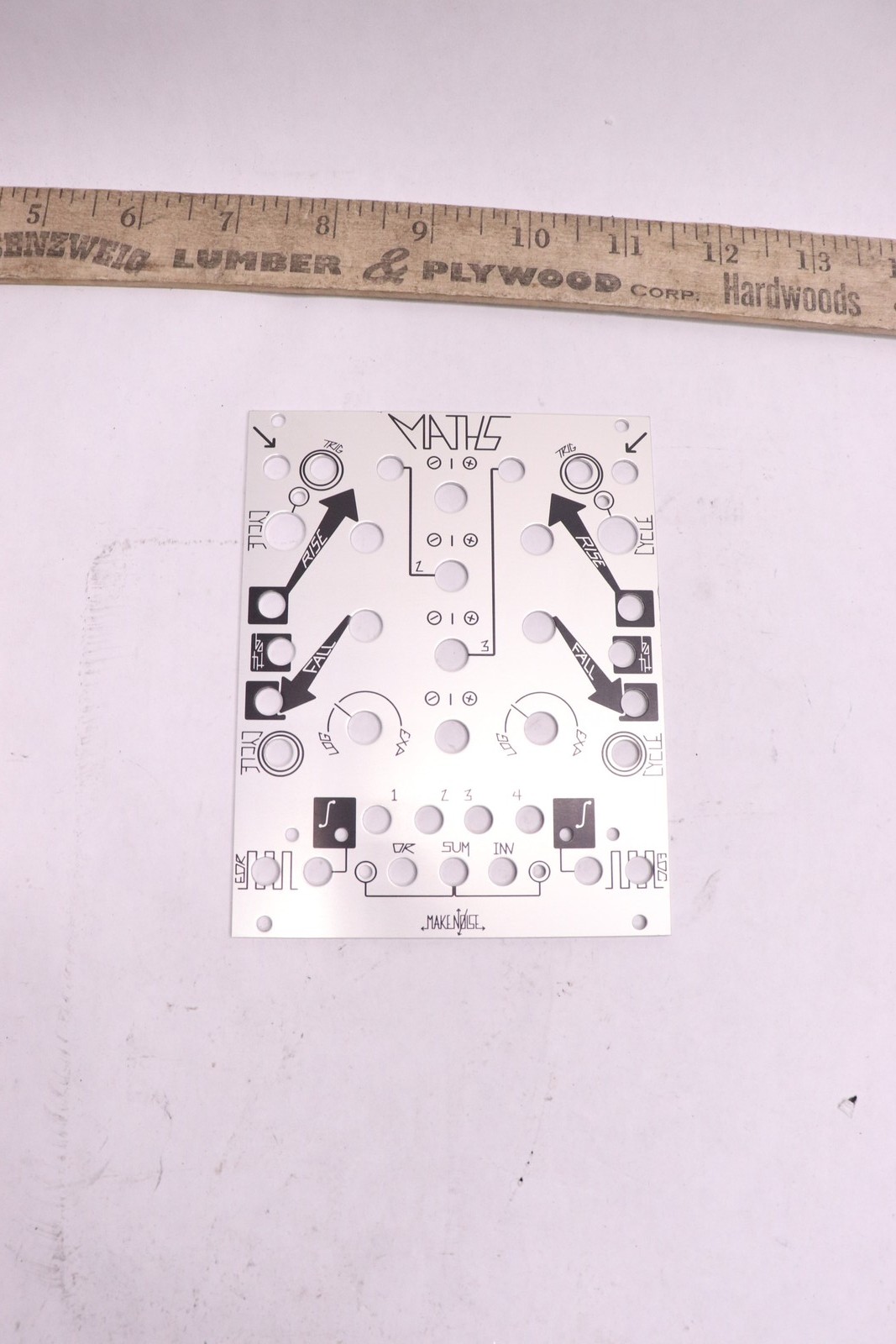 Maths Replacement Make Noise Maths Complex Function Module Steel Faceplate ONLY