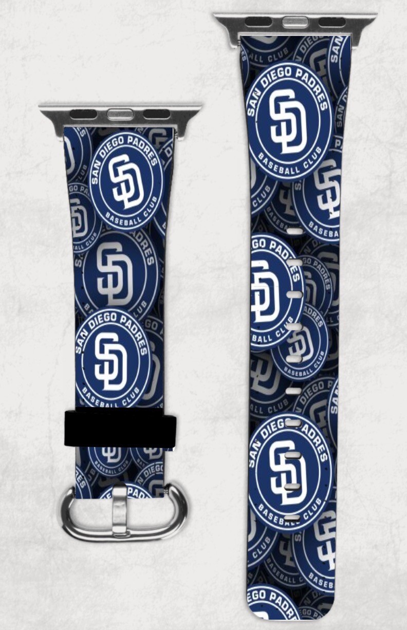 San Diego Padres Apple Watch Band NEW 38/40/41 & 42/44/45 MLB Baseball