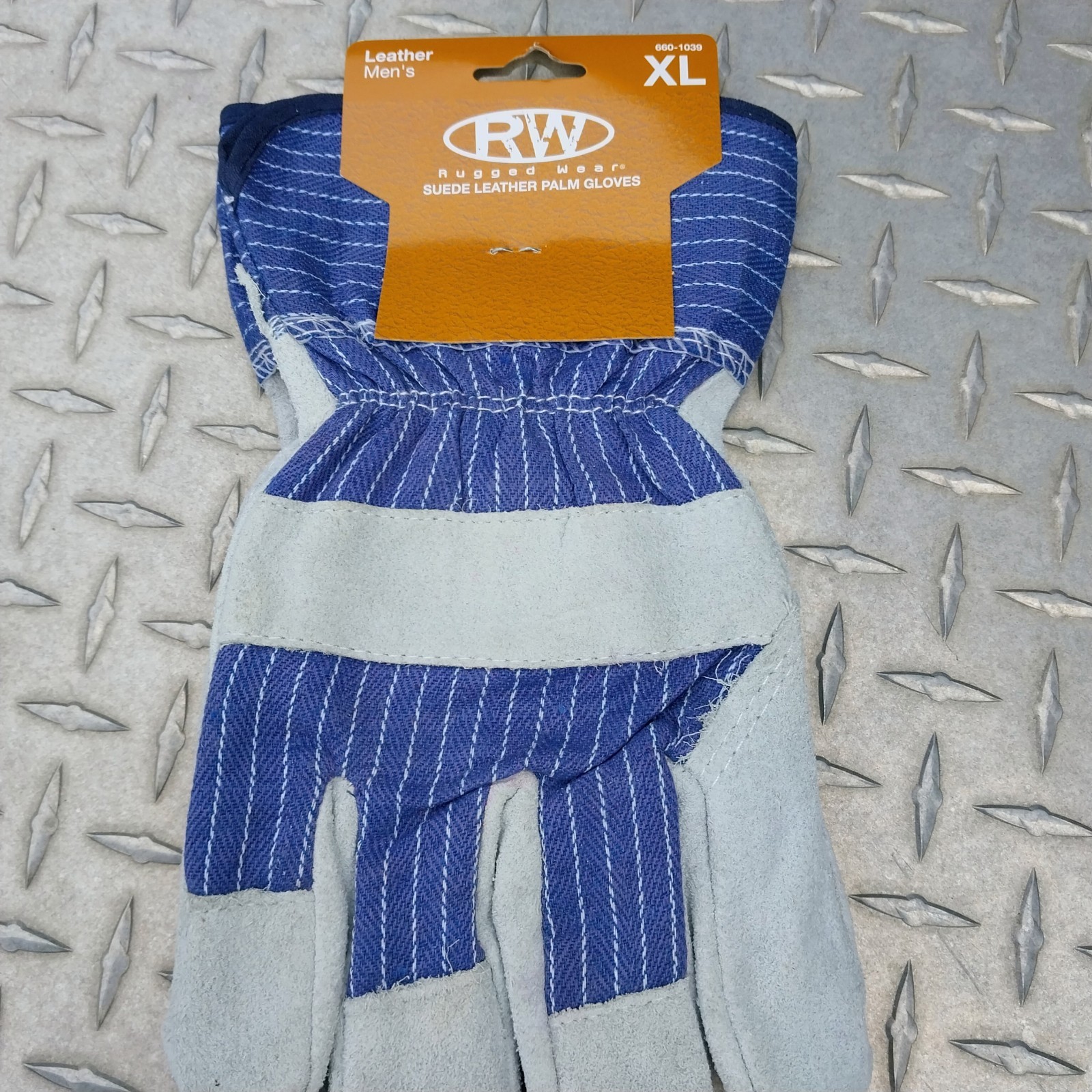Suede Leather Palm Work Gloves