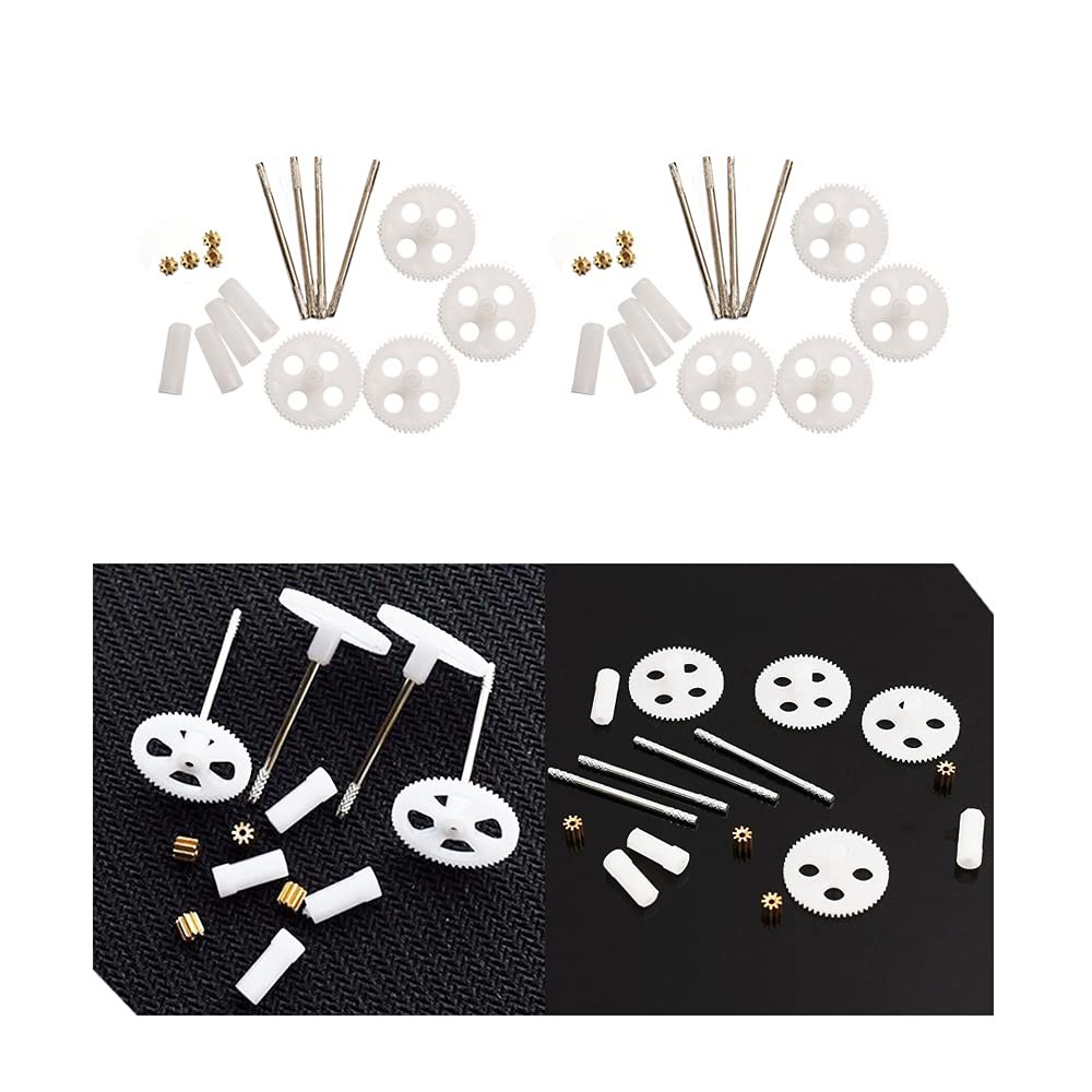 24Pcs RC Quadcopter Drone Spare Parts Motor Gear & Main Gears Set for Syma X5...