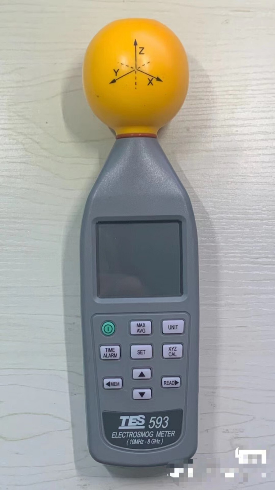 TES-593 ElectroSmog Meter, 3 axis isotropic measurements of EMF TES593/b
