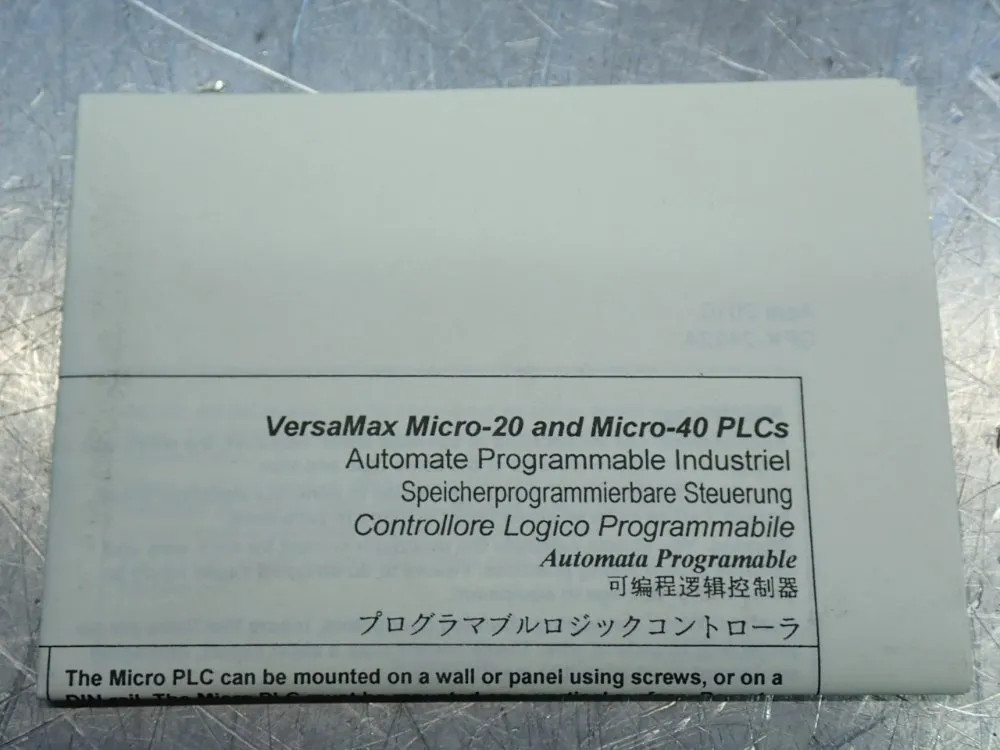 GE IC200UDD240-DD VERSAMAX MICRO CONTROLLER 07251470149