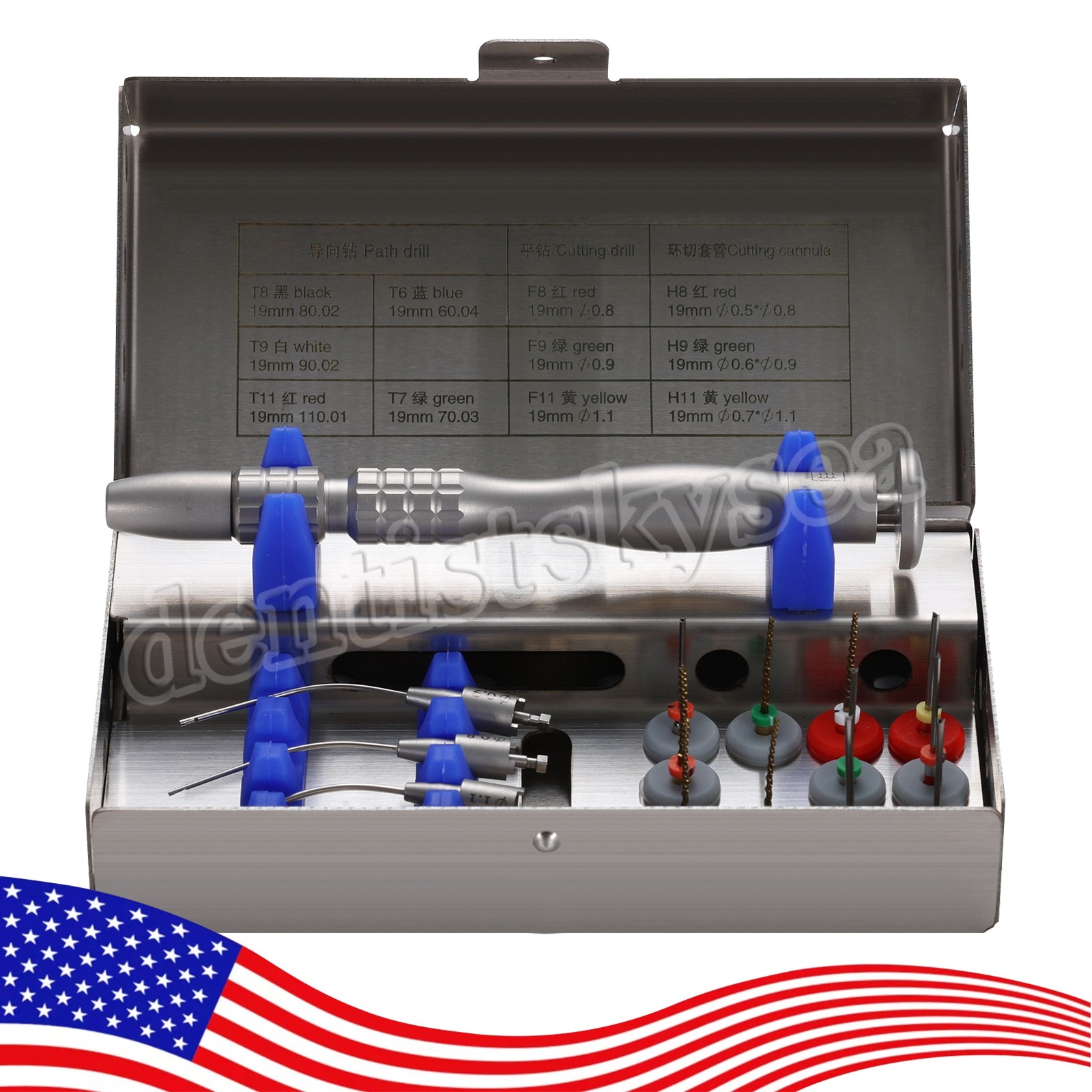 Dental Root Canal File Extractor Endo Broken Files Removal System Holder Tools