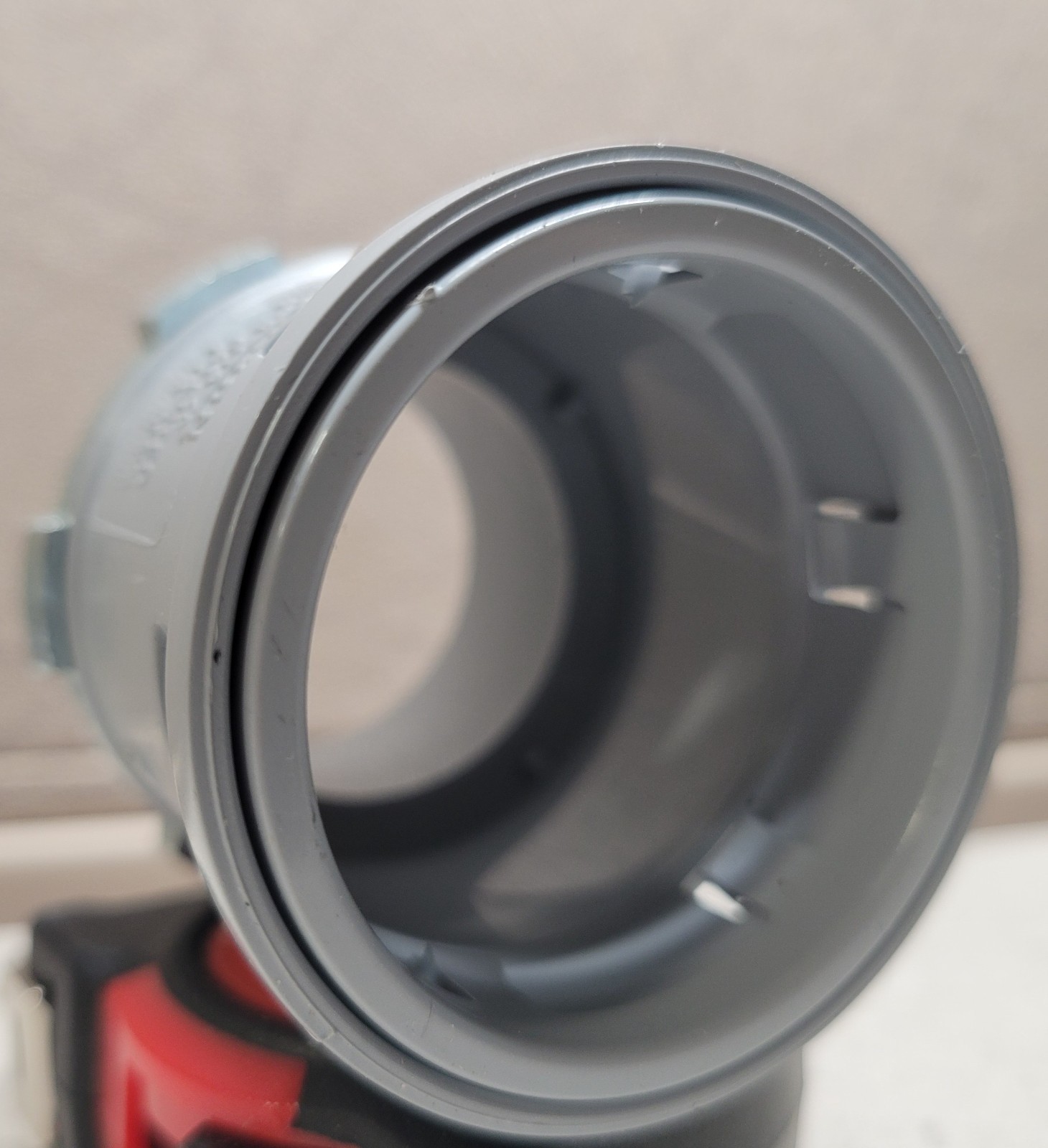 Kwikon 1-1/4 in PVC ENT Threaded Male Adapter With Locknuts