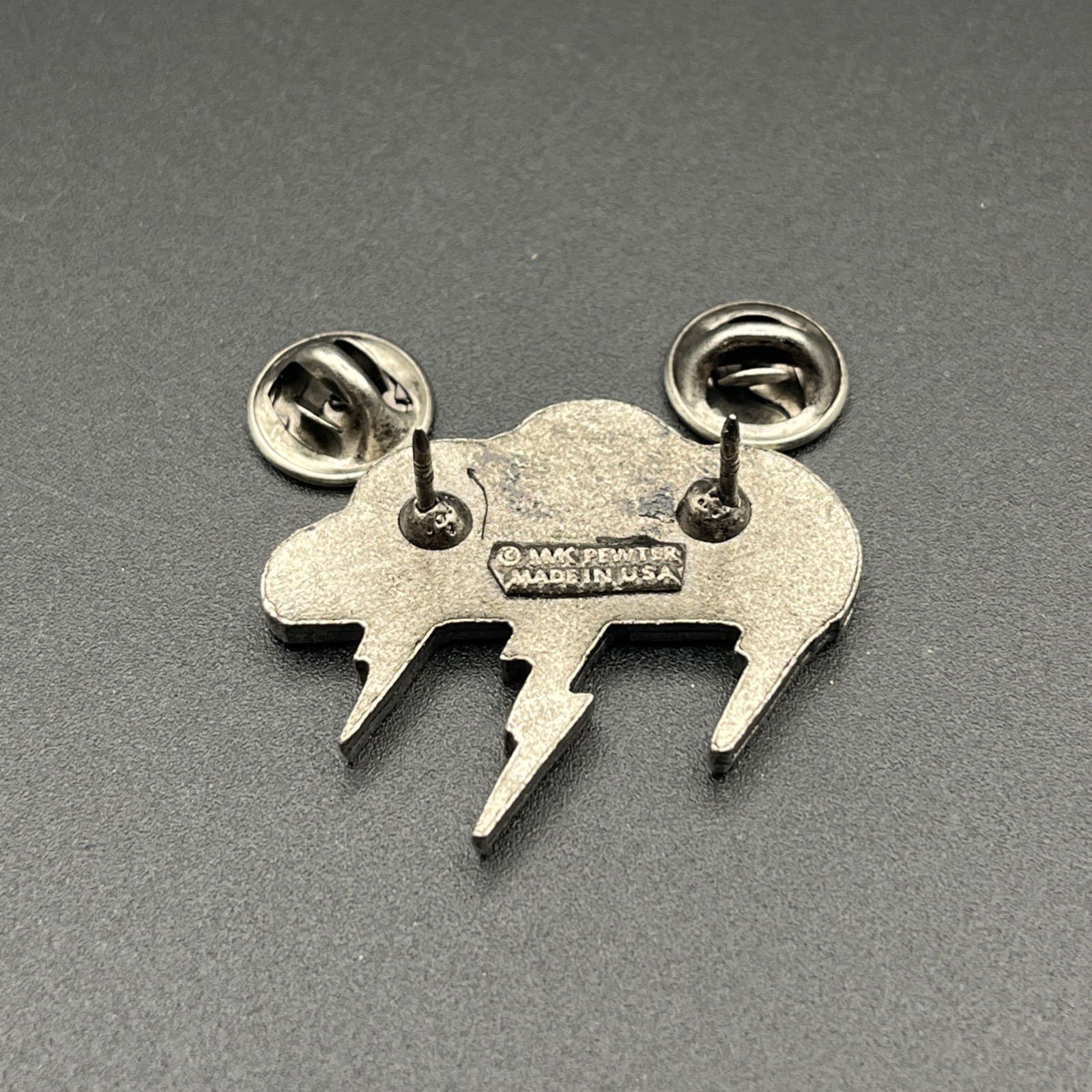 I Support Desert Storm USA Thunderclouds Pewter Lapel Hat Pin