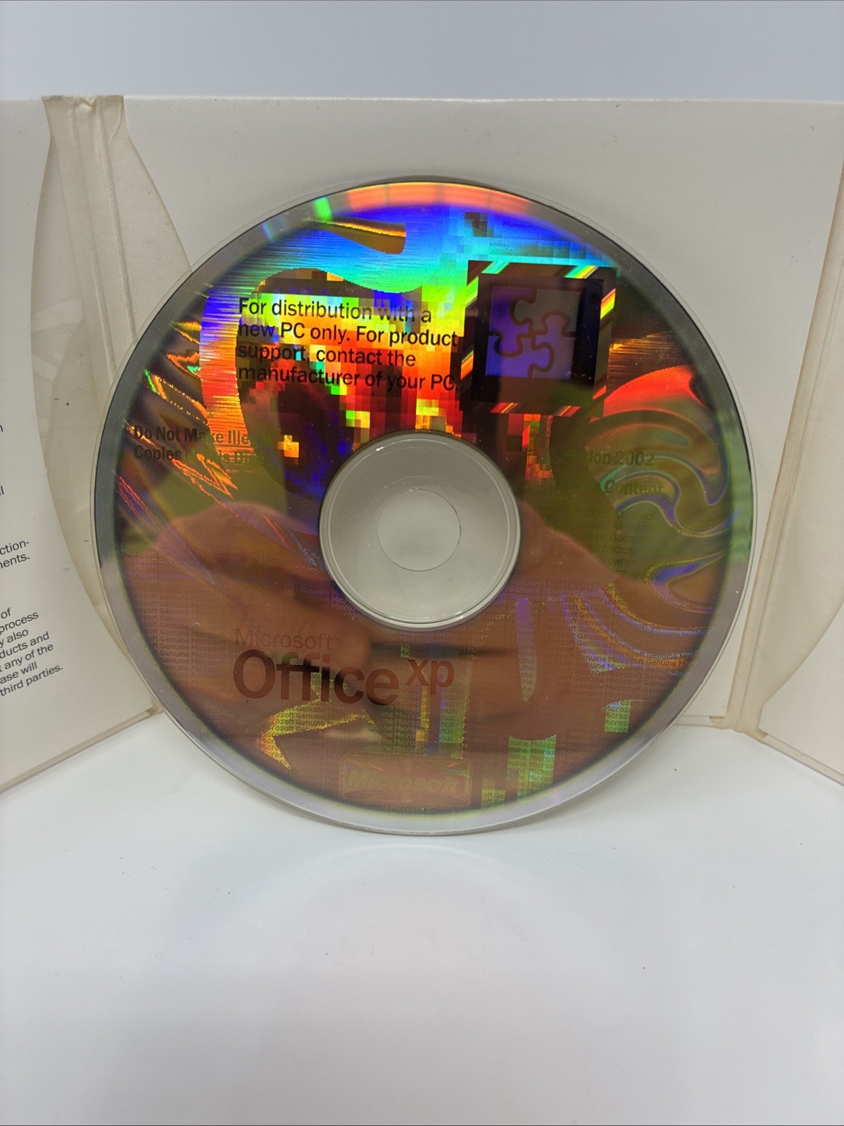 Microsoft Office XP Professional with Publisher 2002 Includes Product Key NEW