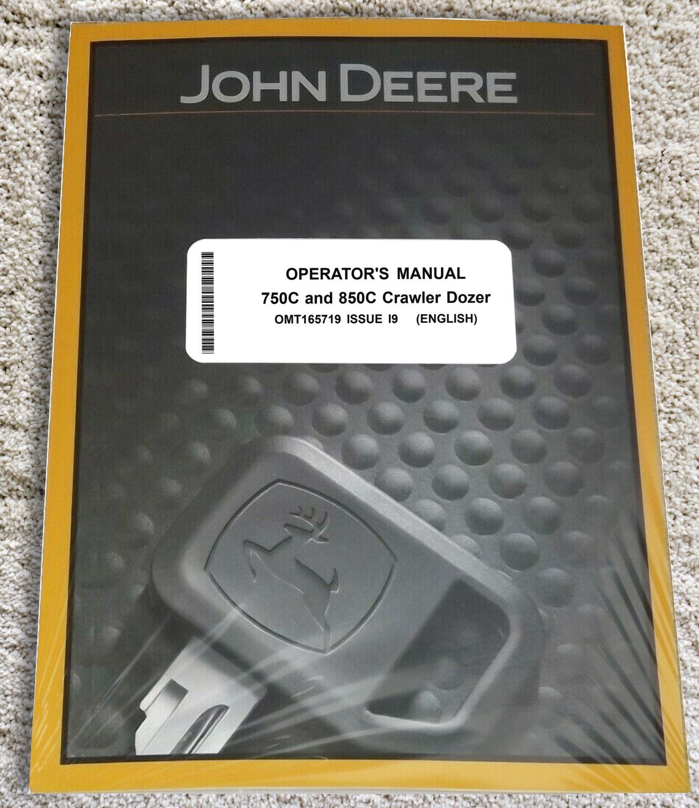 John Deere 750C, 850C Crawler Dozer Owners Operators Manual - OMT165719