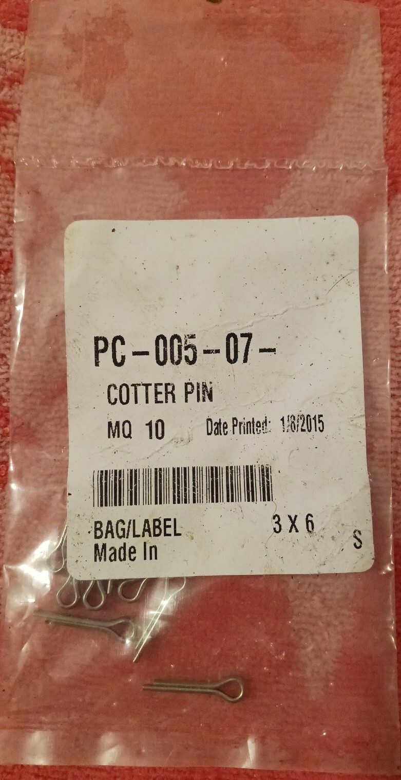 PC-005-07 Hobart Cotter Pin Genuine OEM HOBPC-005-07
