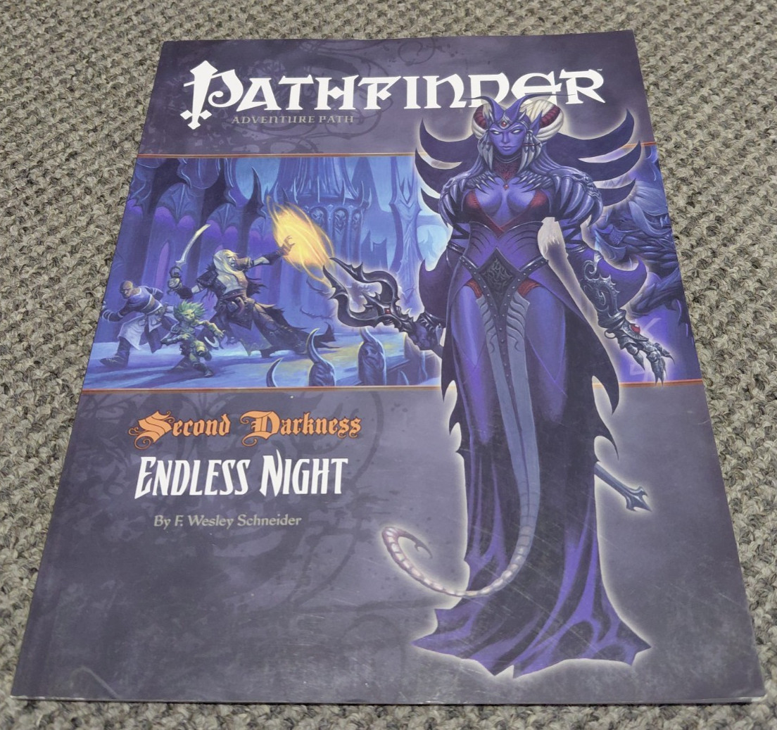 Pathfinder - Second Darkness Endless Night - Paizo #16 PZO9016