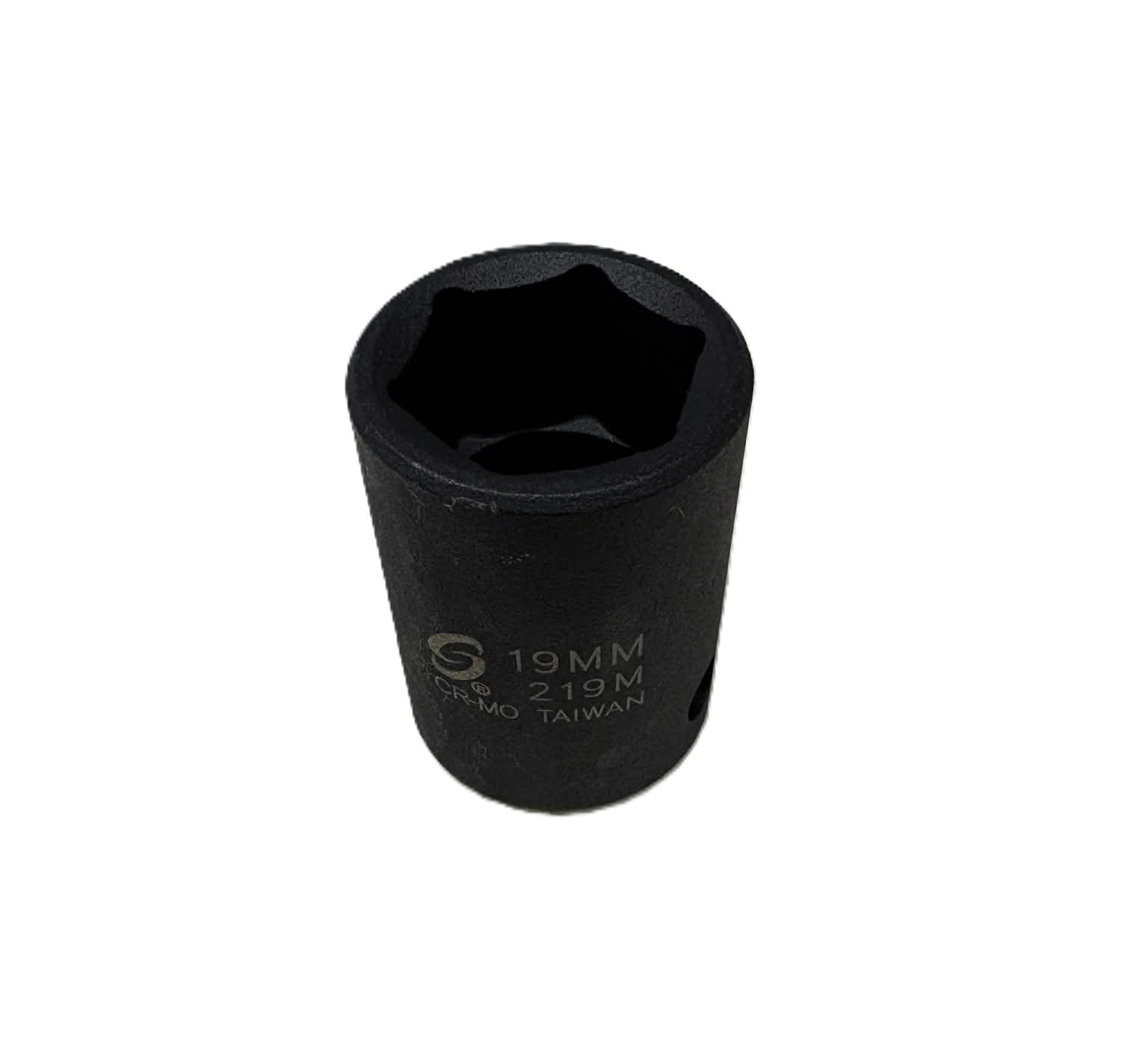 Sunex 219M 19mm 1/2" Drive 6 Point Shallow Impact Socket Metric Tools 6pt New