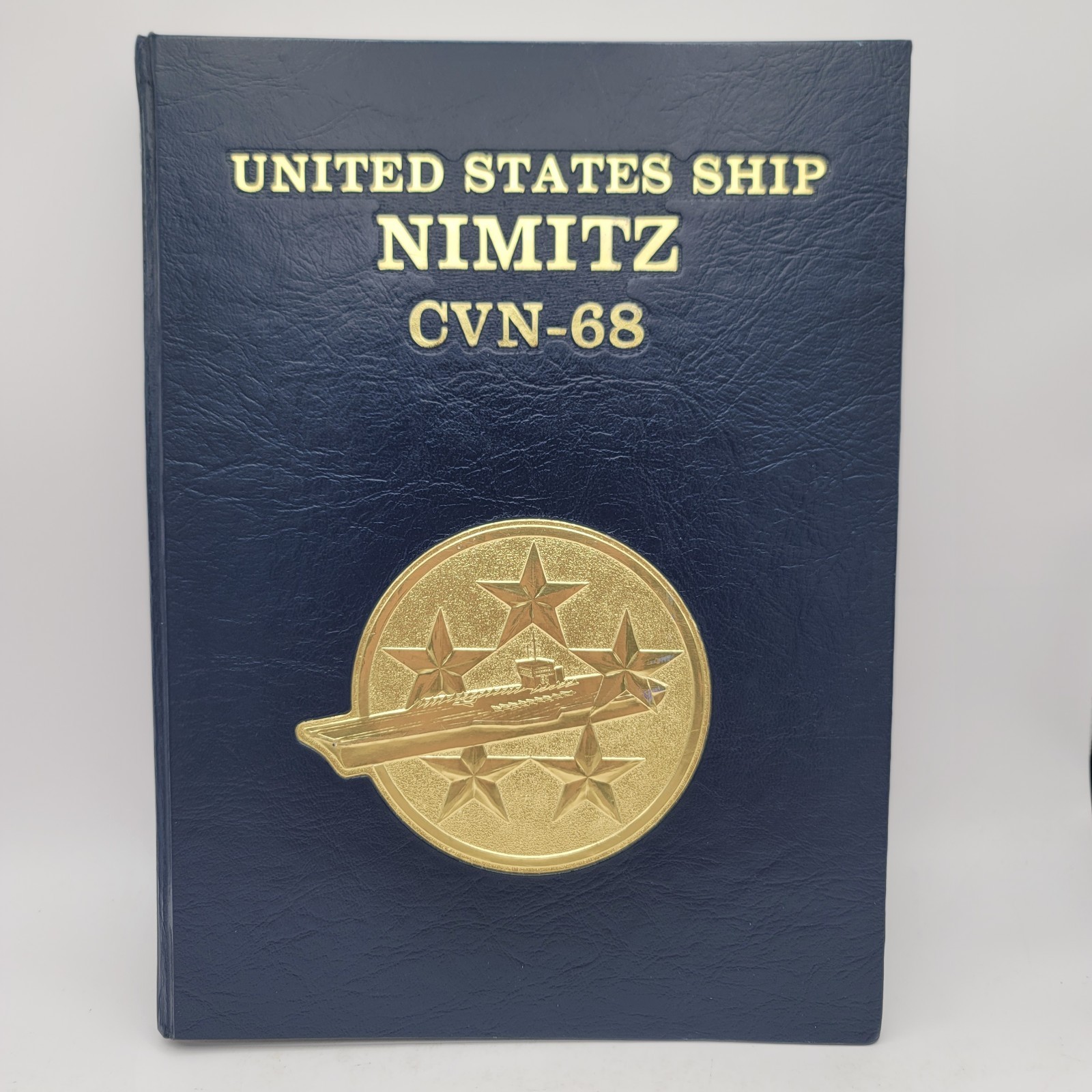 USS Nimitz CVN-68 1988-89 WESTPAC Indian Ocean Deployment Cruise Book Yearbook