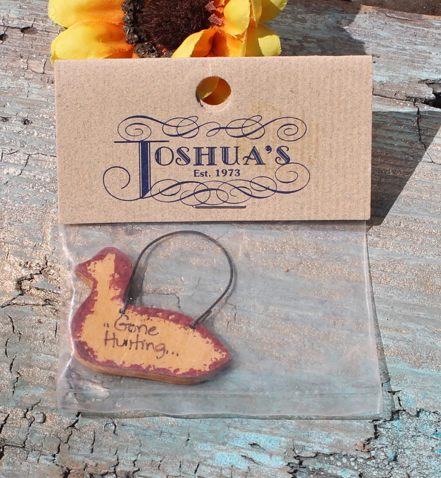 Craft Miniatures - Gone Hunting Sign, Duck   FREE SHIPPING!
