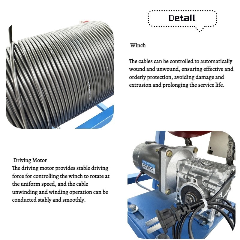 360 Rotating Drilling Camera 300M Deep Well Detector Underground Imaging 220V