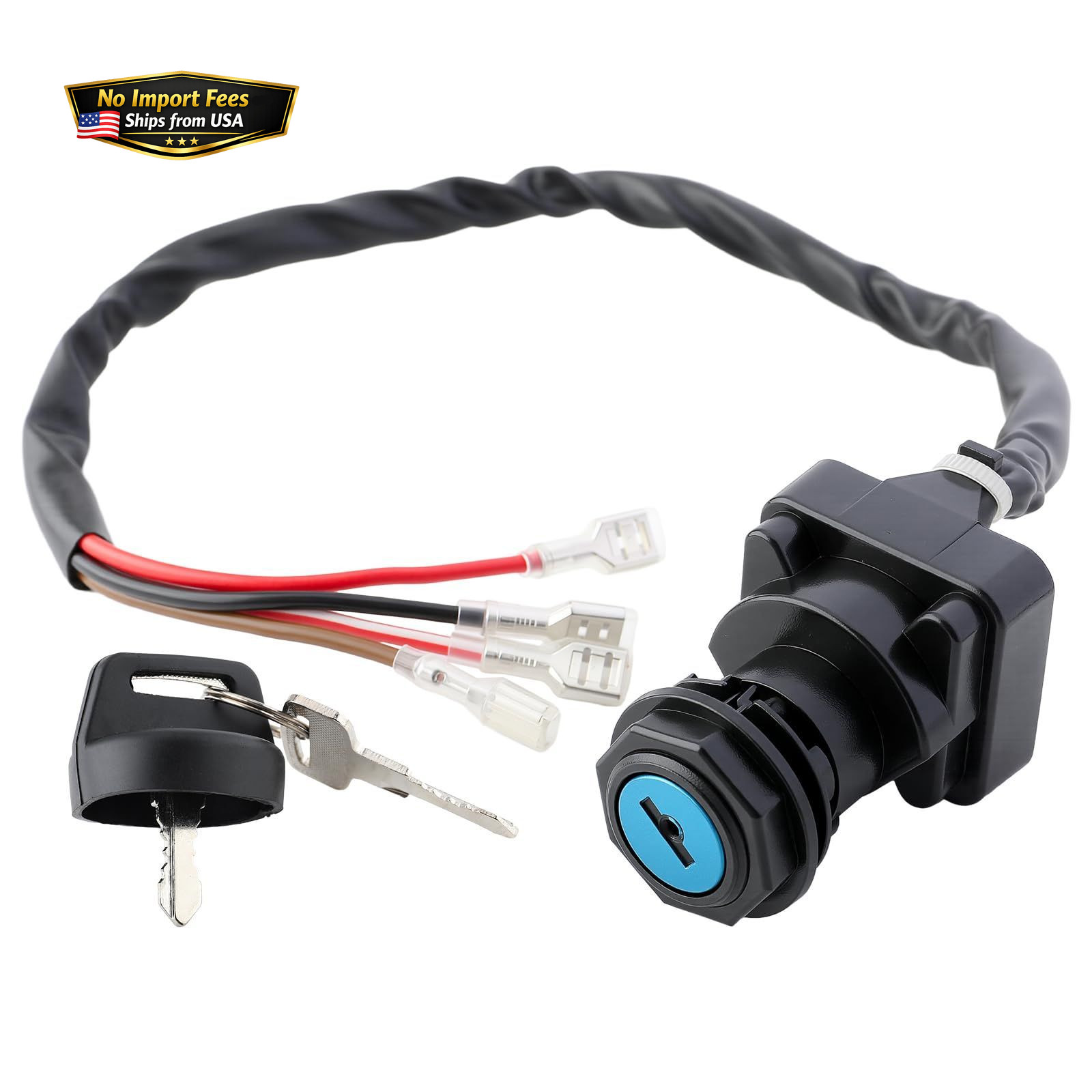 Ignition Key Switch for Sportsman 335 500 4X4 Polaris Xpress 300 400L Trail Boss