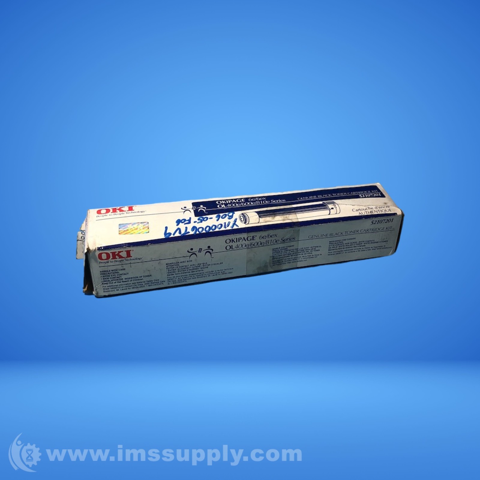 Oki 52107201 Black Toner Cartridge FNOB