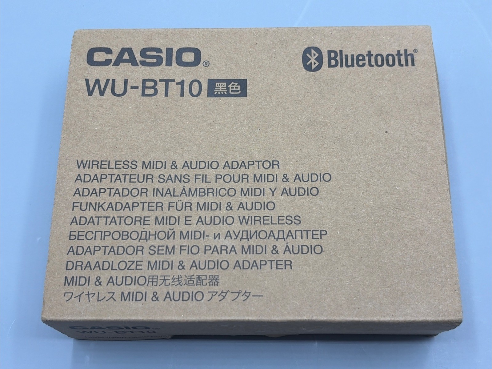 Casio WU-BT10 Wireless MIDI & AUDIO Adapter - New Open Box