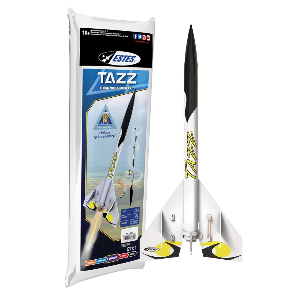 EST7282 Estes TAZZ Model Rocket Kit -NEW!
