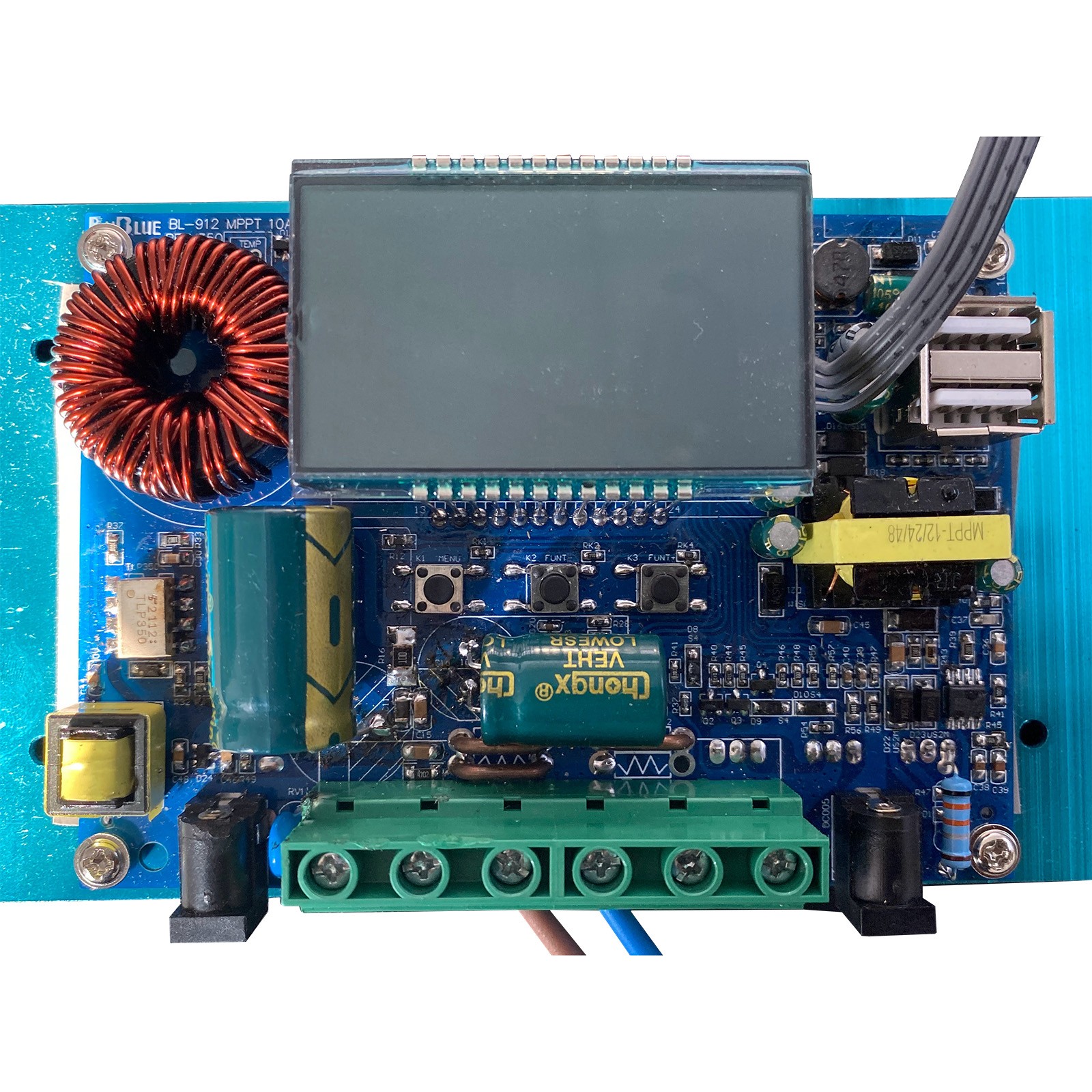 30A MPPT High Energy Solar Controller APP to Remotely Manage DSP Controller