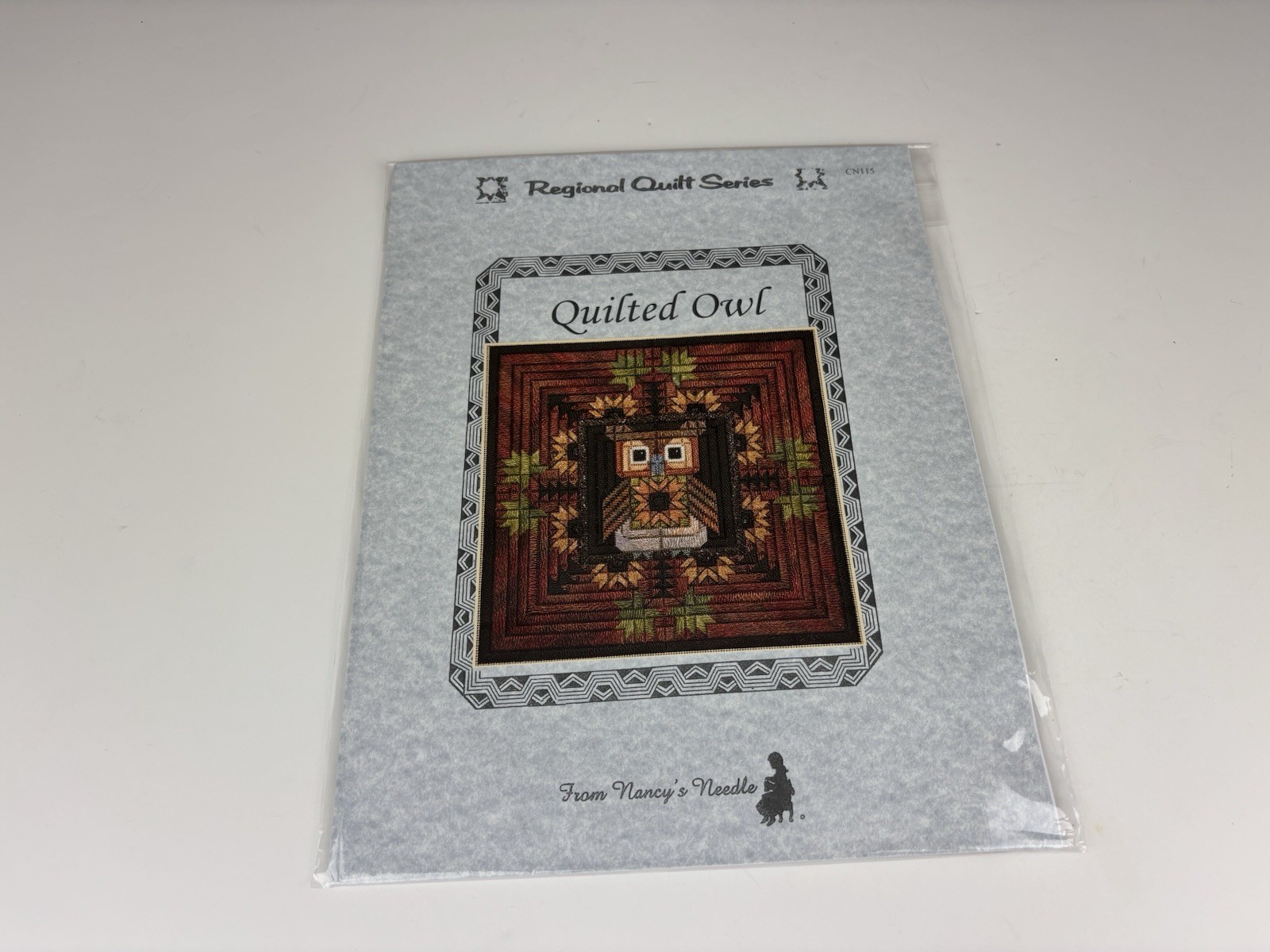 From Nancy’s Needle Regional Quilt Series Quilted Owl Needlepoint Pattern 1S