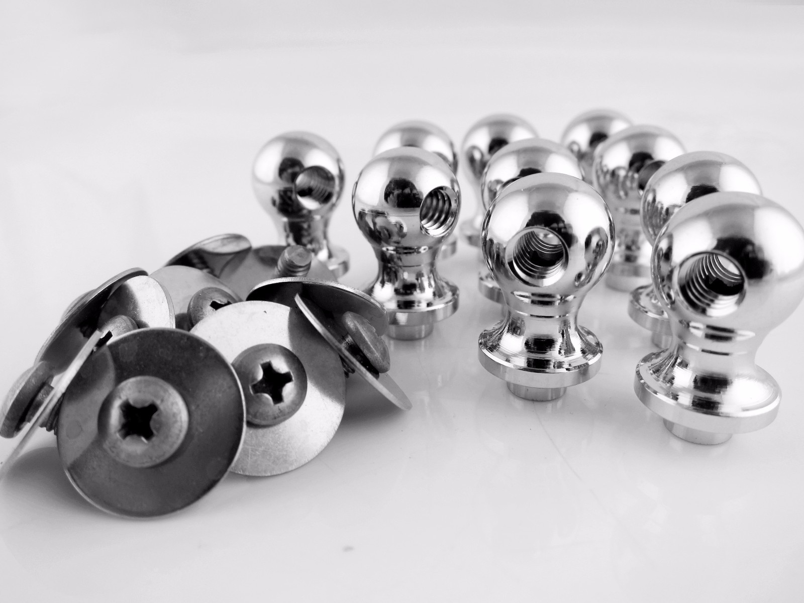 10 Single End Tom Drum Lugs with Mounting Screws