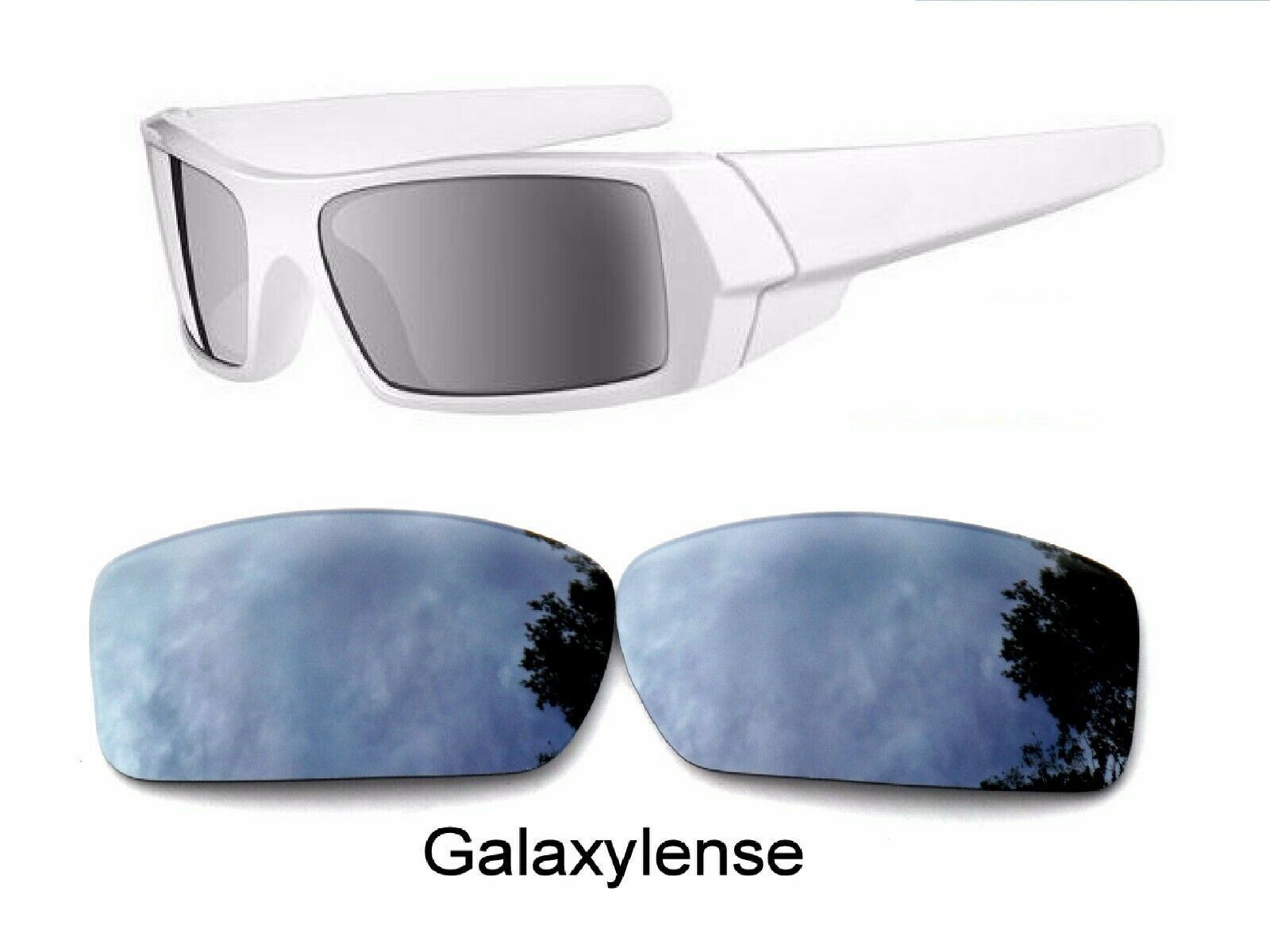 Galaxy Replacement Lenses For Oakley Gascan OO9014 Sunglasses Gray Polarized