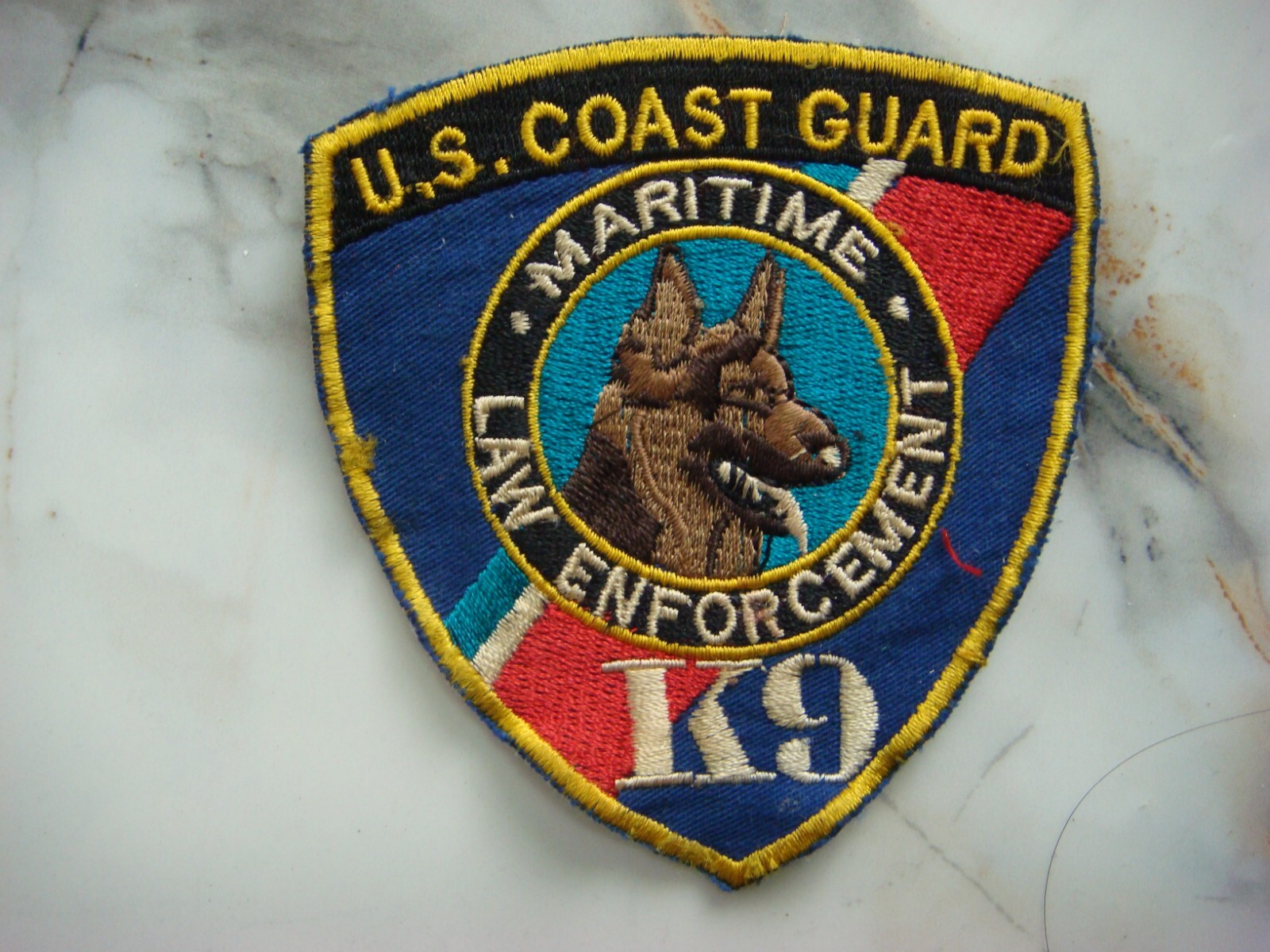 USCG K-9 MARITIME LAW ENFORCEMENT, VIETNAM WAR PATCH